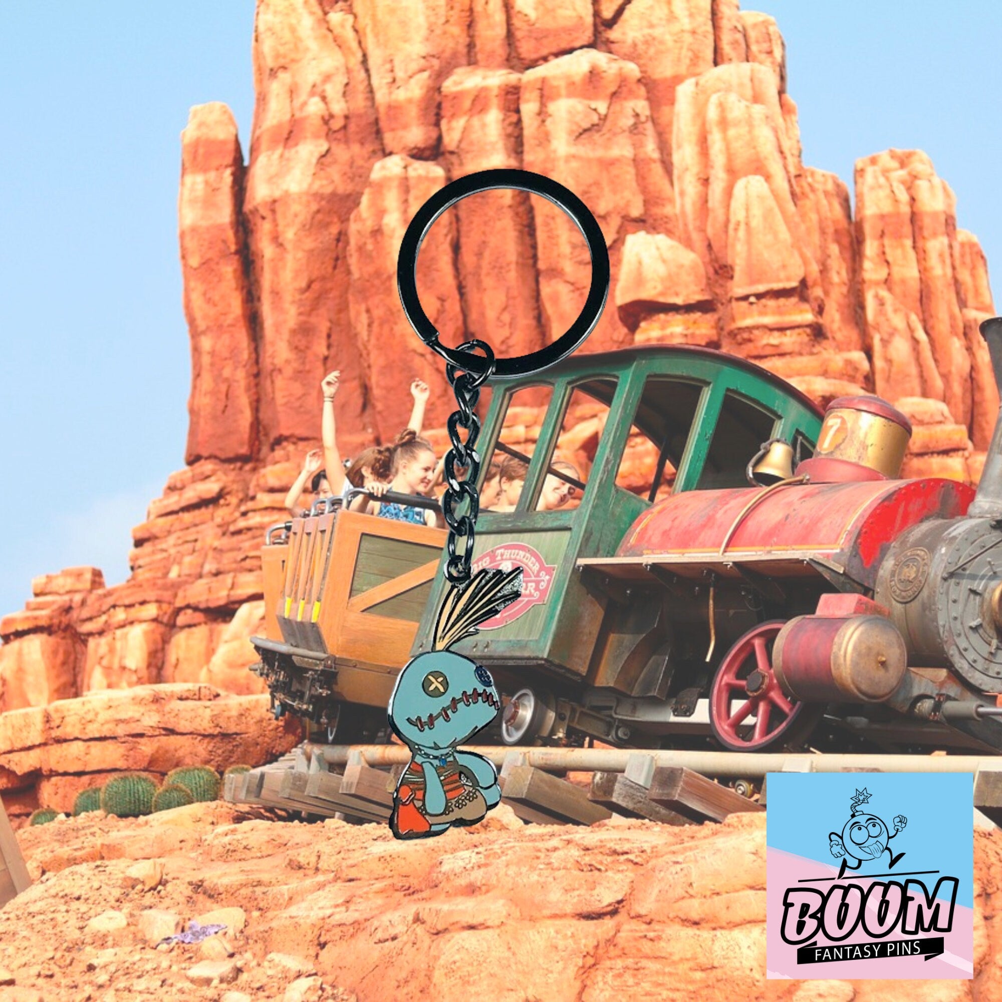 Llavero – Trapos de Lilo y Stitch – Disney Fantasy