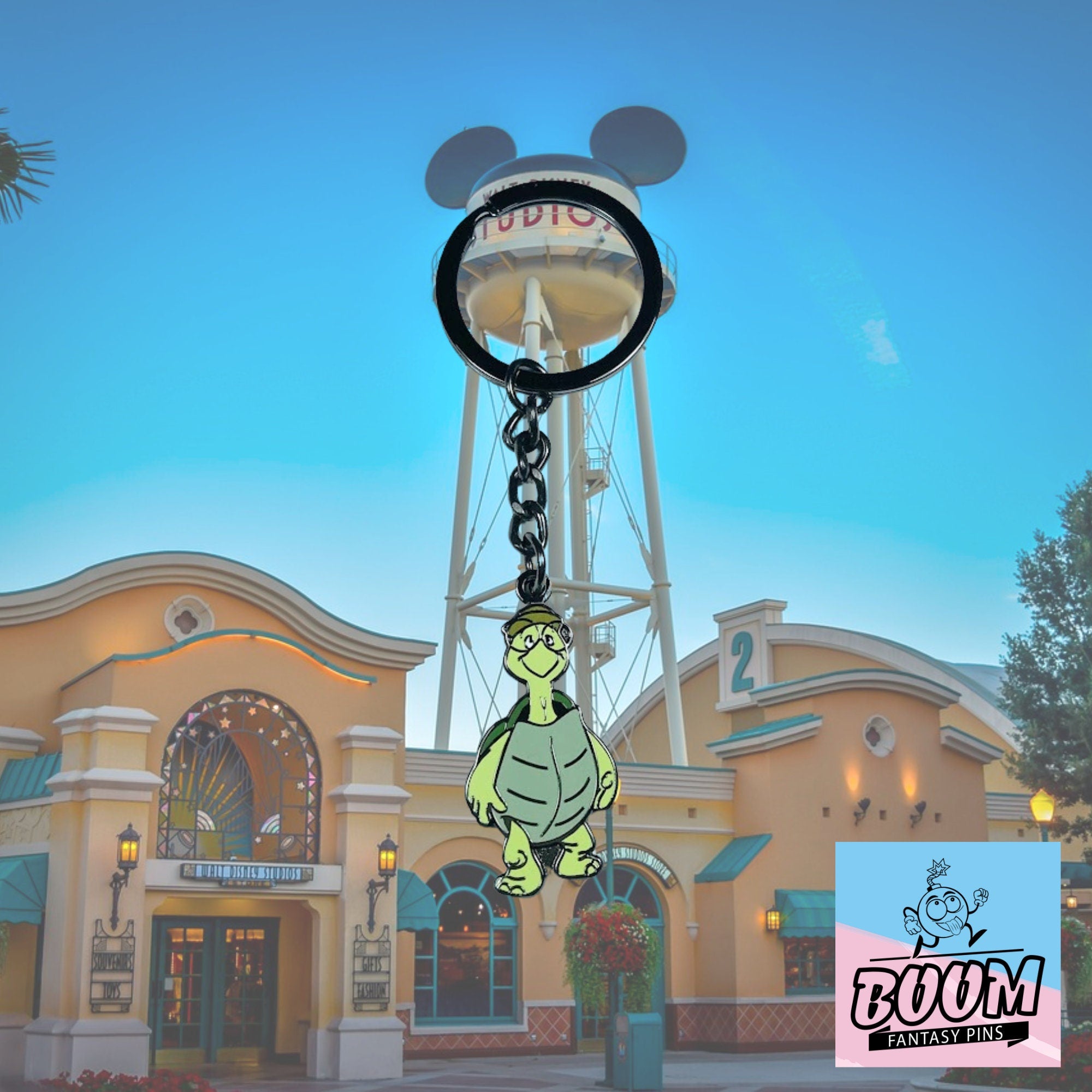 Llavero – Toby Turtle de Robin Hood – Disney Fantasy