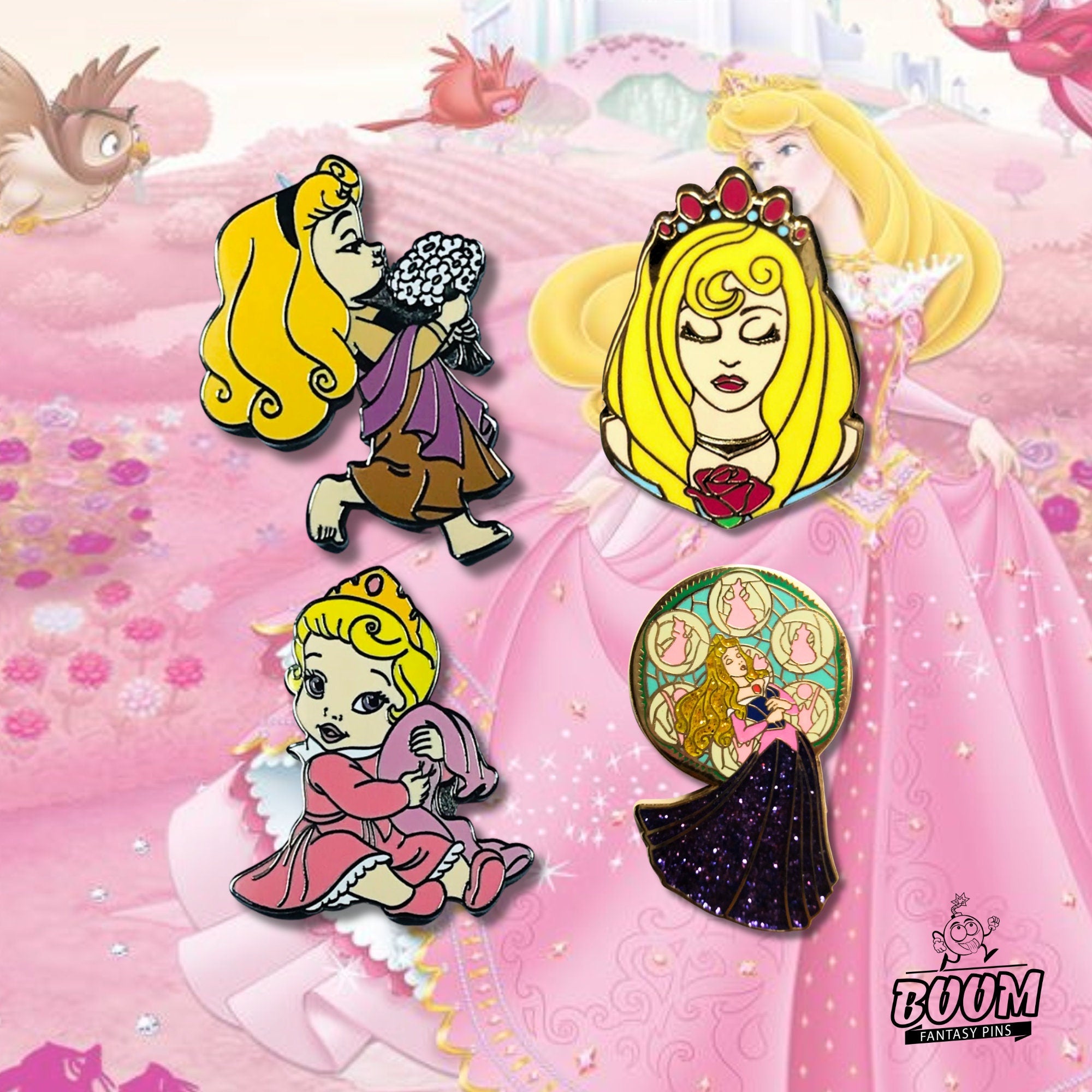Pin – Princesa Aurora de La Bella Durmiente – Disney Fantasy