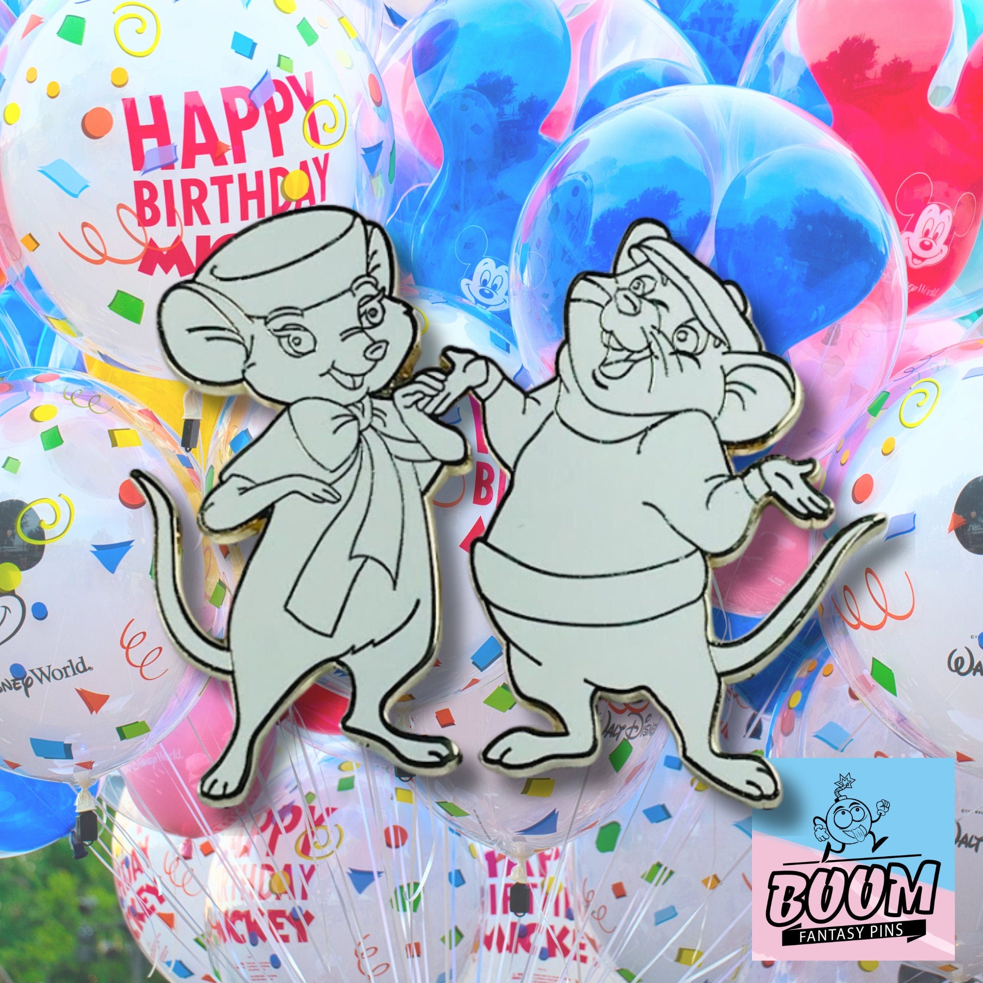 Pin's – Bernard et Bianca du film Les Aventures de Bernard et Bianca – Disney Fantasy