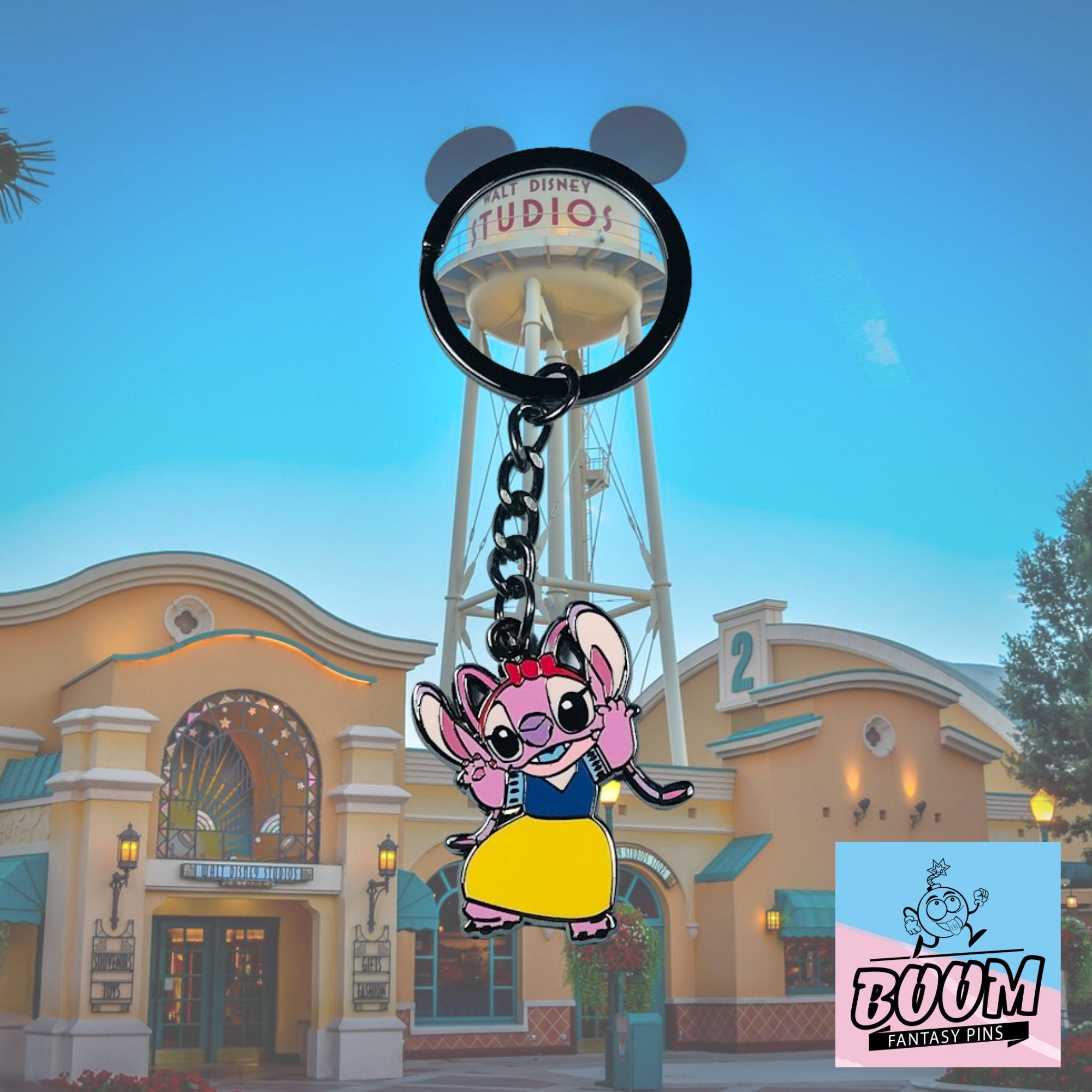 Llavero – Ángel como Blancanieves de Lilo y Stitch – Disney Fantasy