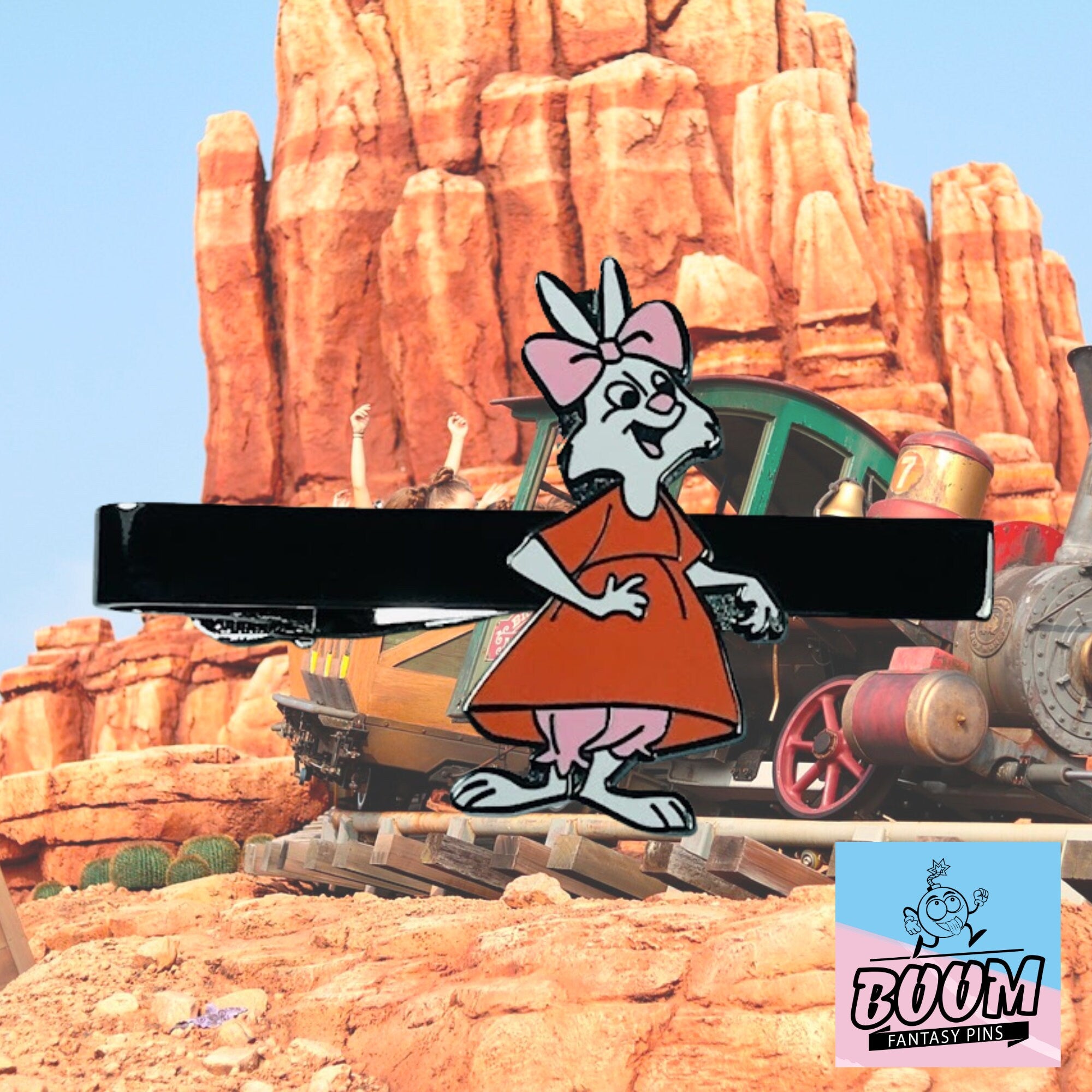 Tie Clip – Sis Bunny from Sherwood Forest Friends – Disney Fantasy
