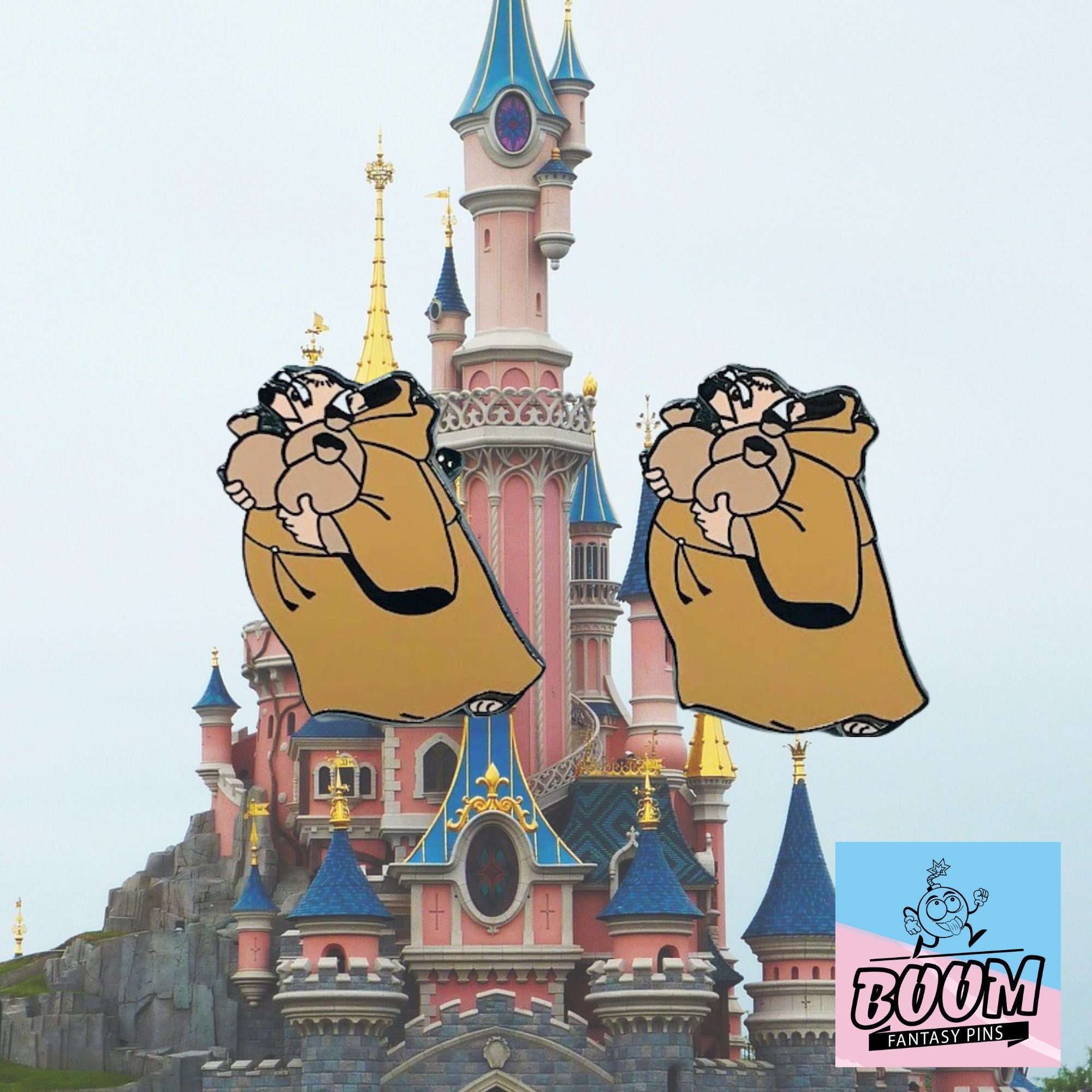 Cufflinks – Friar Tuck from Robin Hood – Disney Fantasy