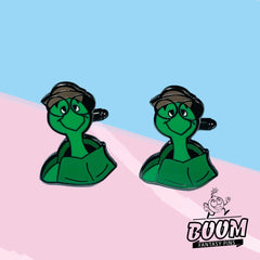 Cufflinks – Toby Turtle from Robin Hood – Disney Fantasy