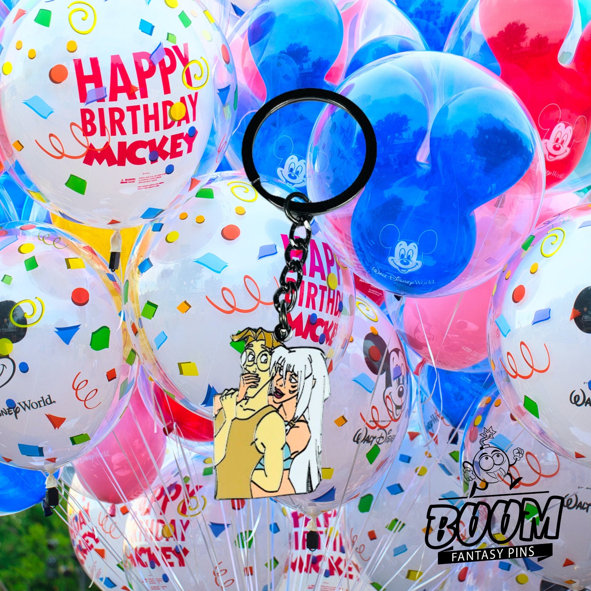 Llavero – Reina Kida de Atlantis: El Imperio Perdido – Disney Fantasy