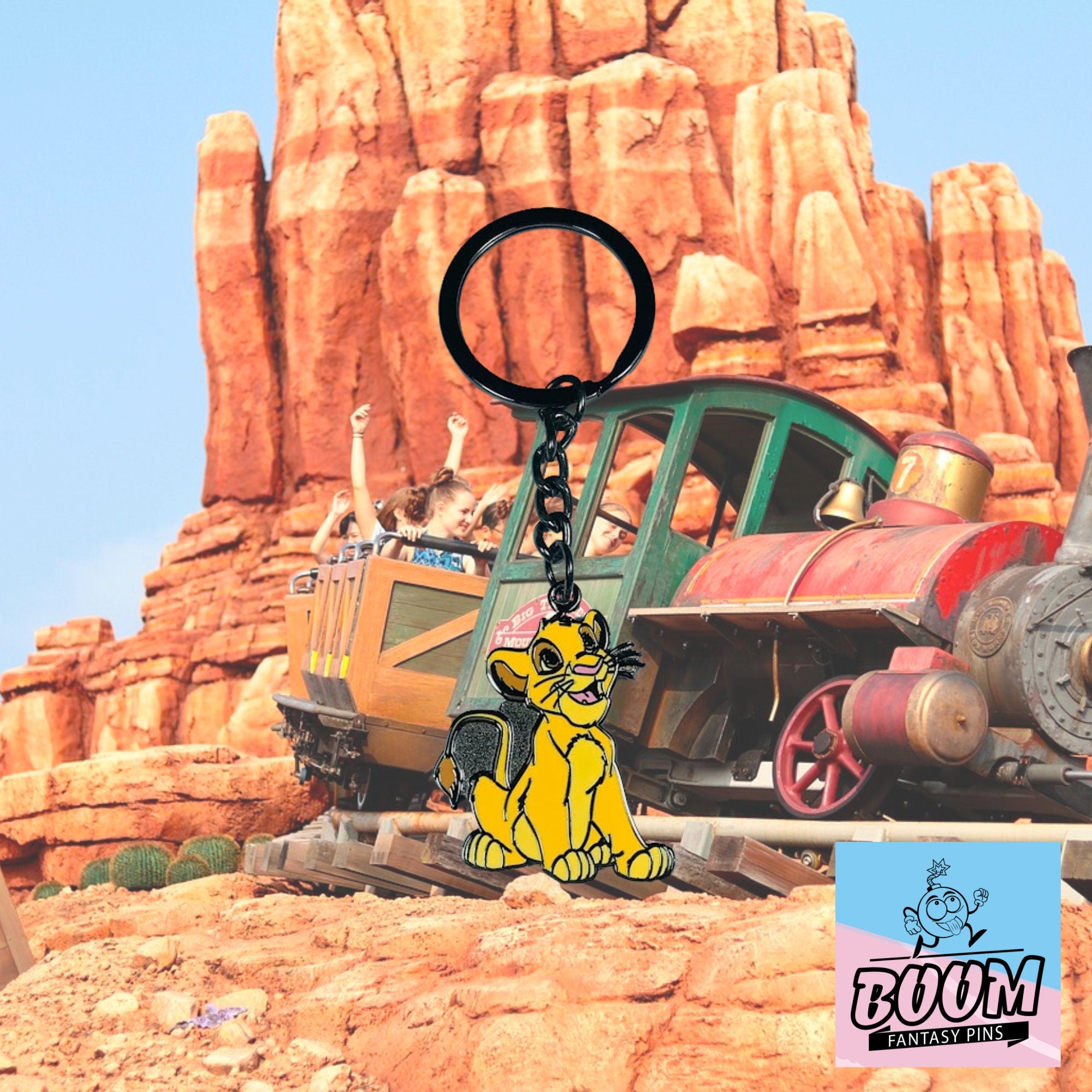 Porte-clés – Simba du Roi Lion – Disney Fantasy