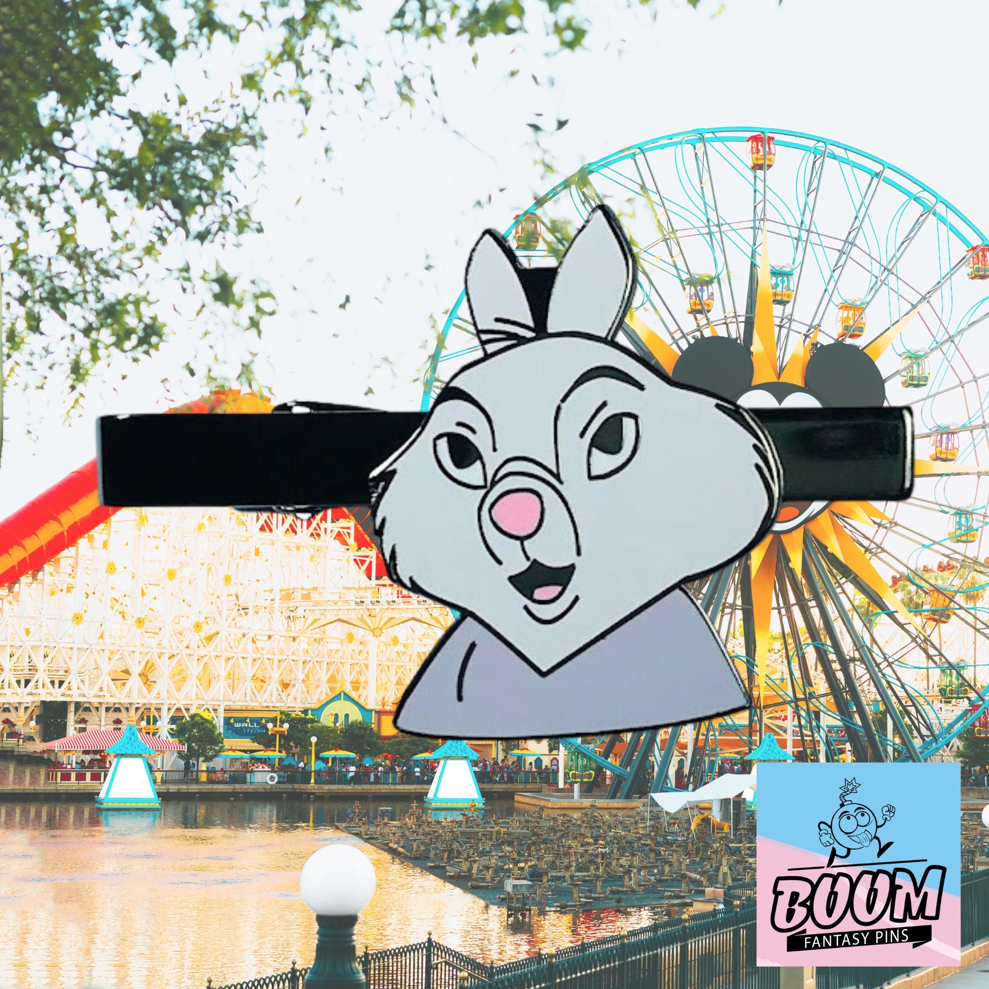 Pinza de corbata – Skippy sin sombrero de Robin Hood – Disney Fantasy