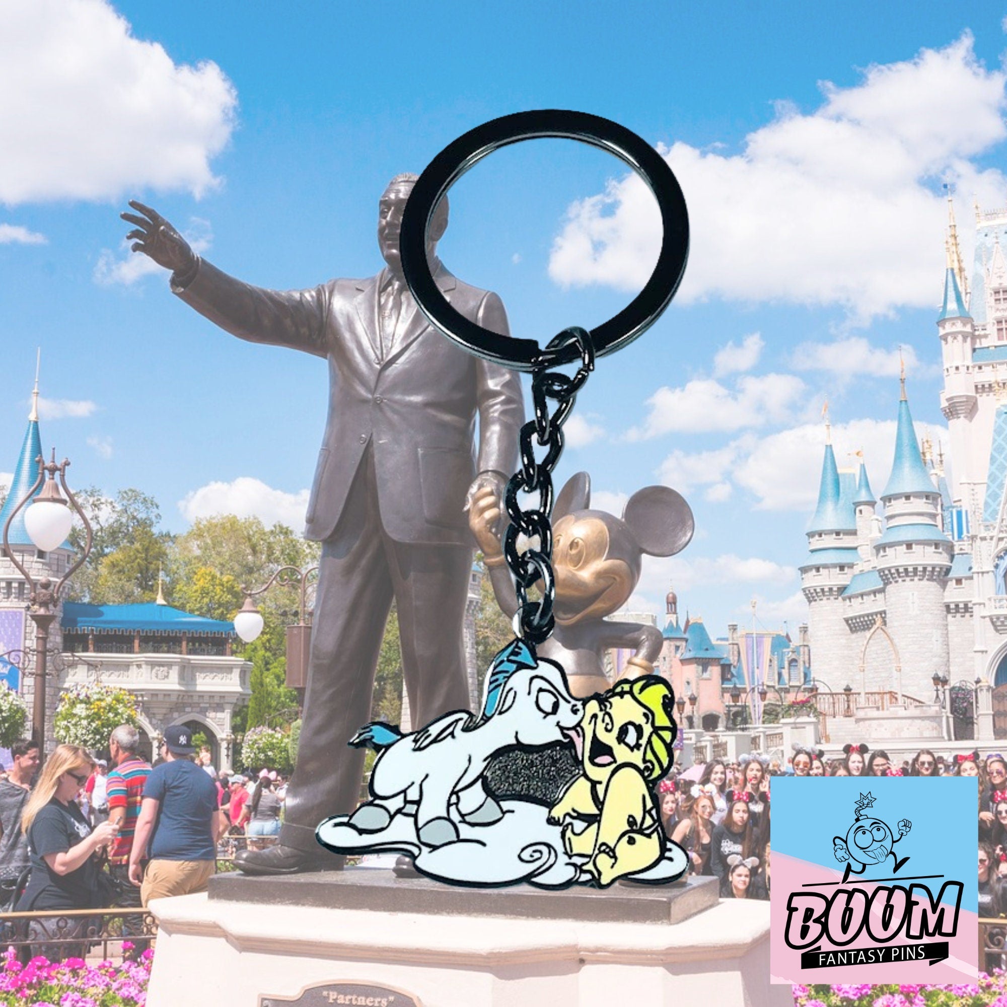 Llavero – Hércules y Pegaso de Hércules Disney Fantasy