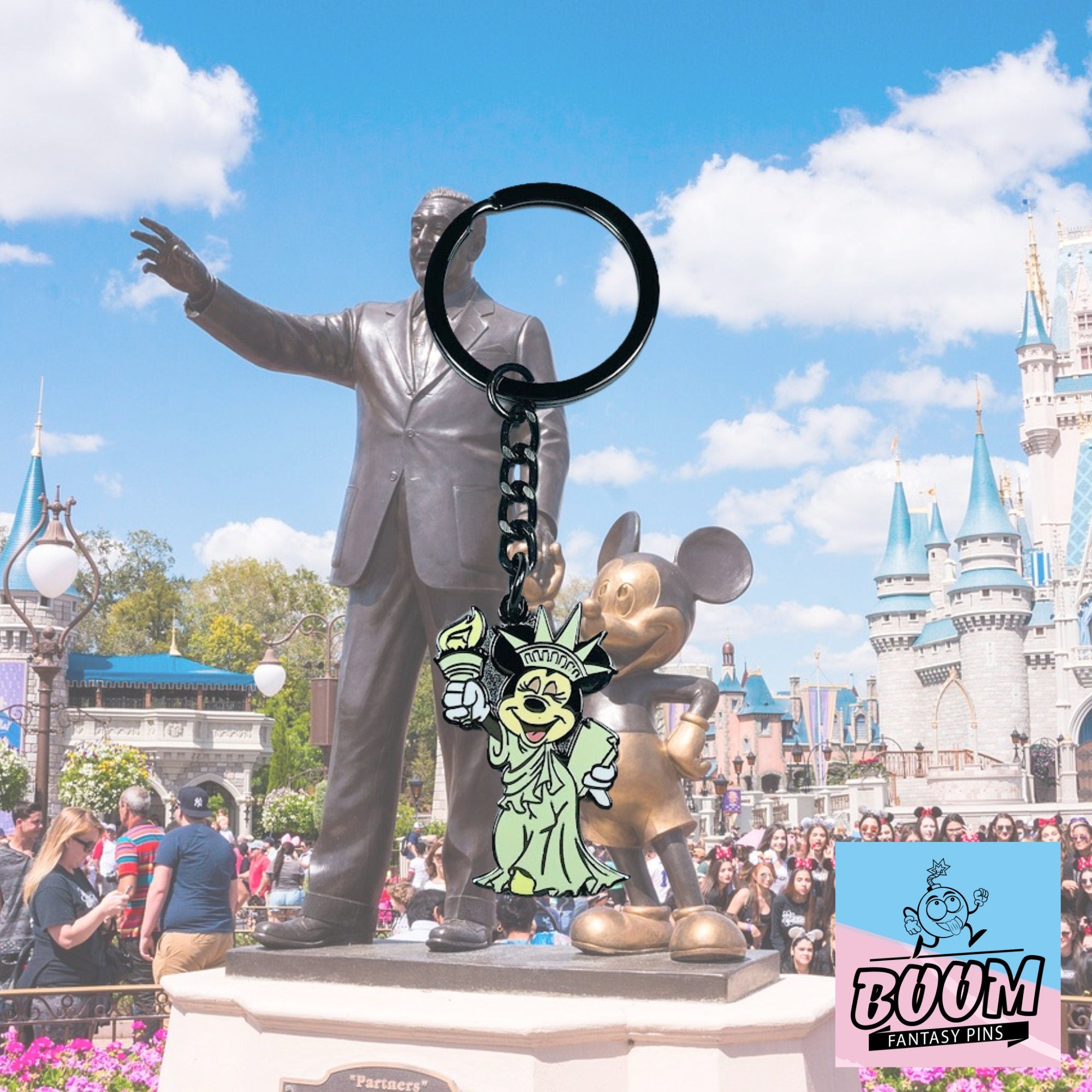 Llavero de Minnie Mouse del Universo Mickey Mouse – Disney Fantasy