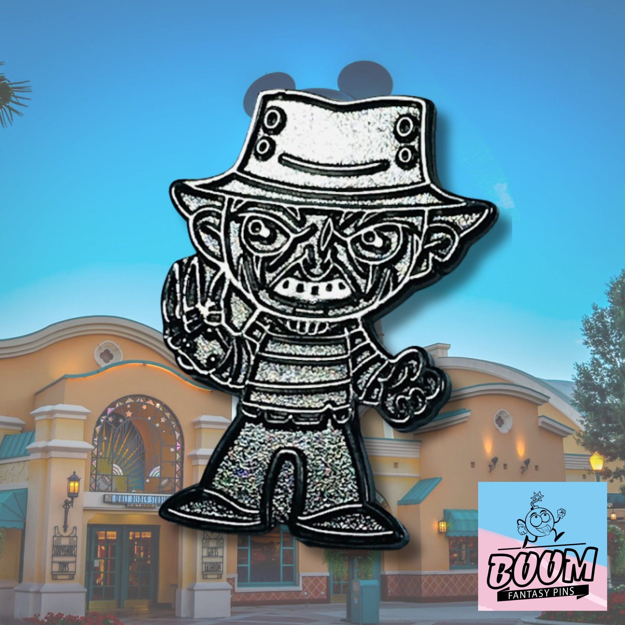 Pin – Freddy Krueger de La nueva pesadilla de Wes Craven – Franquicia de terror