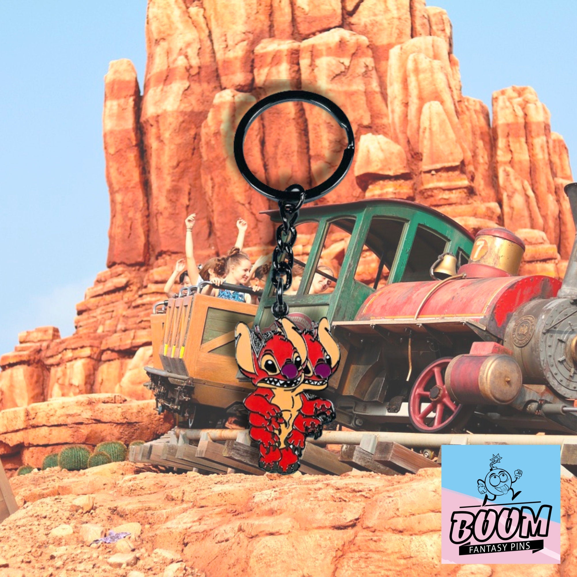 Llavero – Experimento Evile 627 de Lilo y Stitch – Disney Fantasy