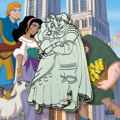 Pin's – Esmeralda et le capitaine Phoebus du Bossu de Notre-Dame – Disney Fantasy