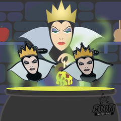 Boutons de manchette – La Méchante Reine de Blanche-Neige – Disney Fantasy