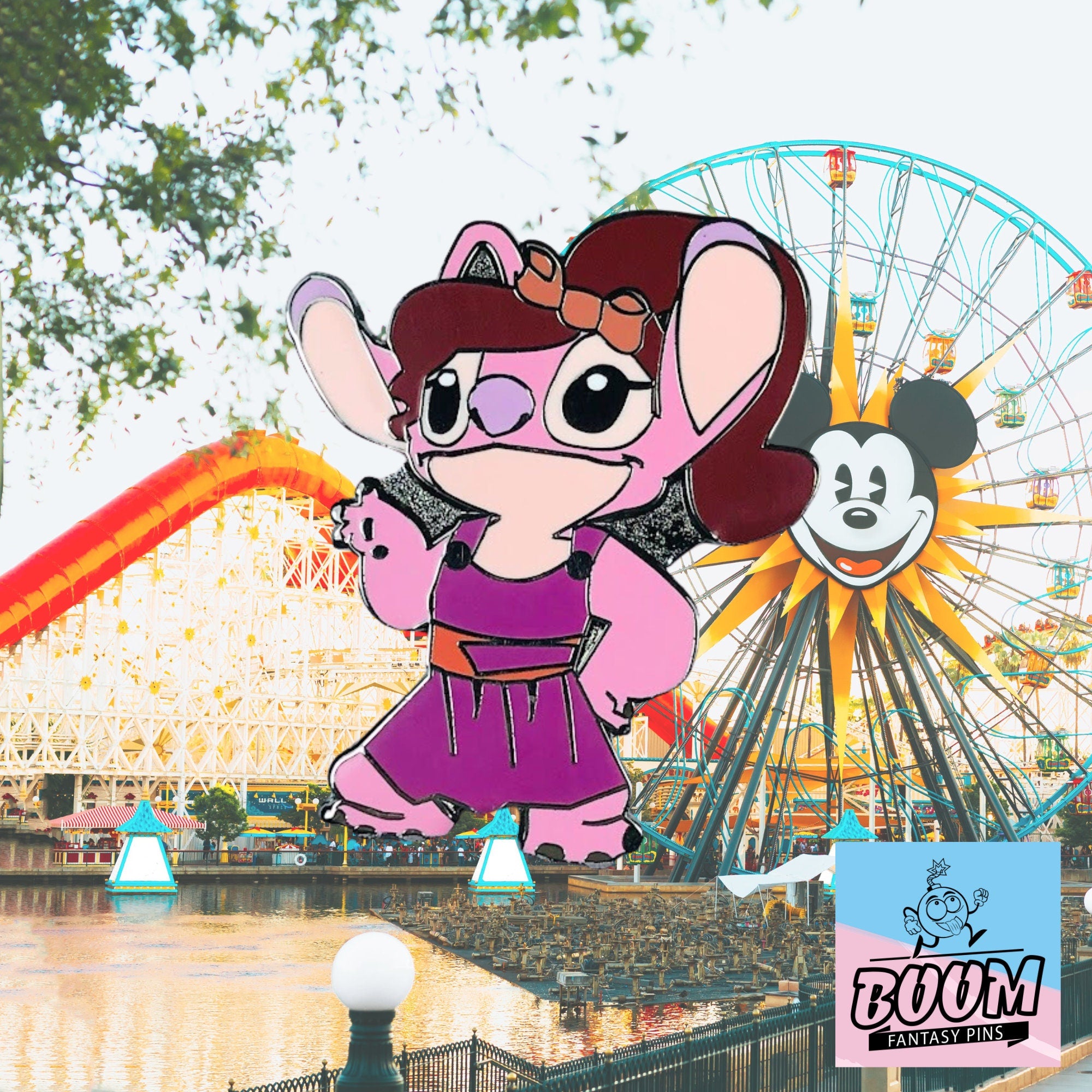 Pin – Angel as Megara from Lilo and Stitch – Disney Fantasy