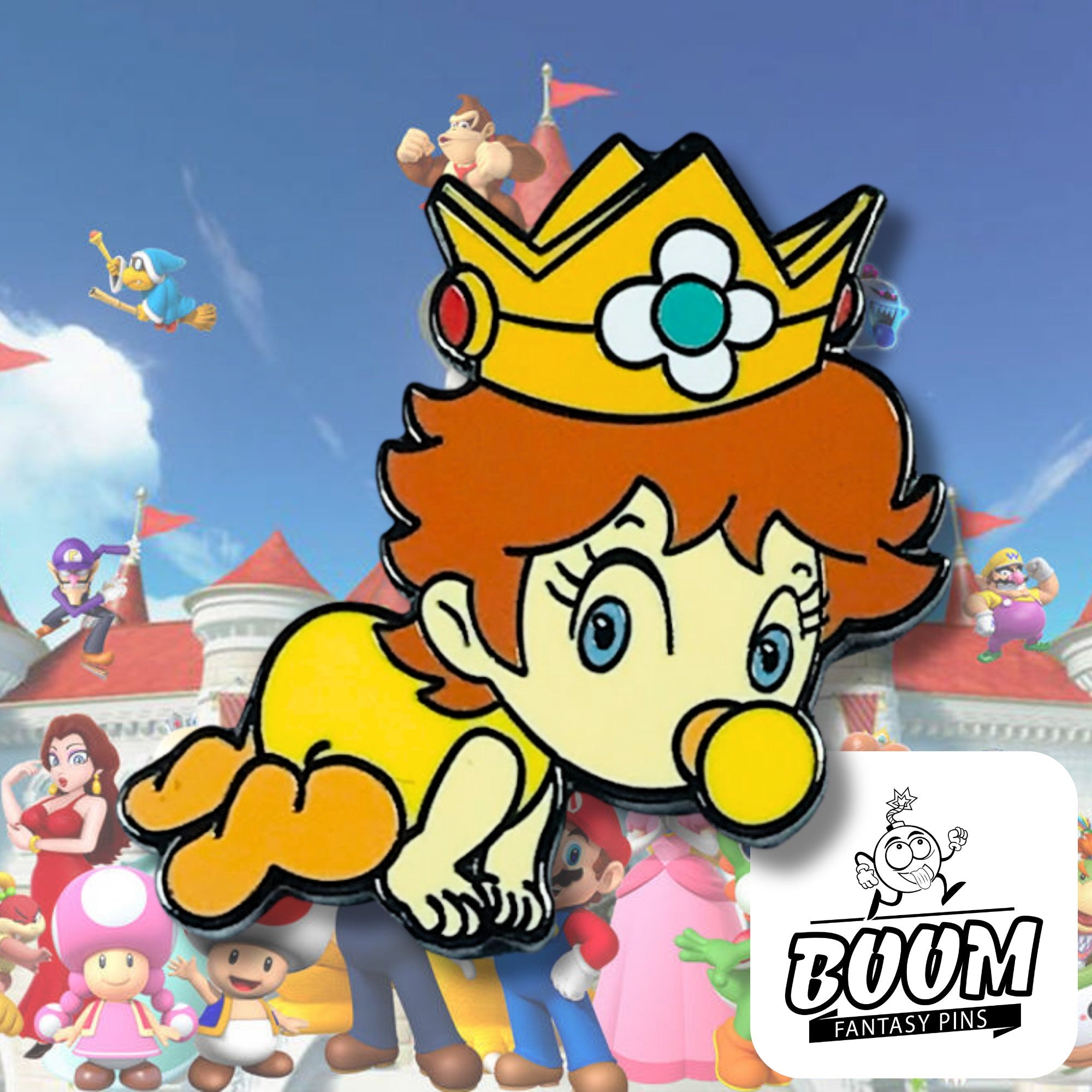 Pin – Princesa Daisy de Super Mario Bros – Disney Fantasy