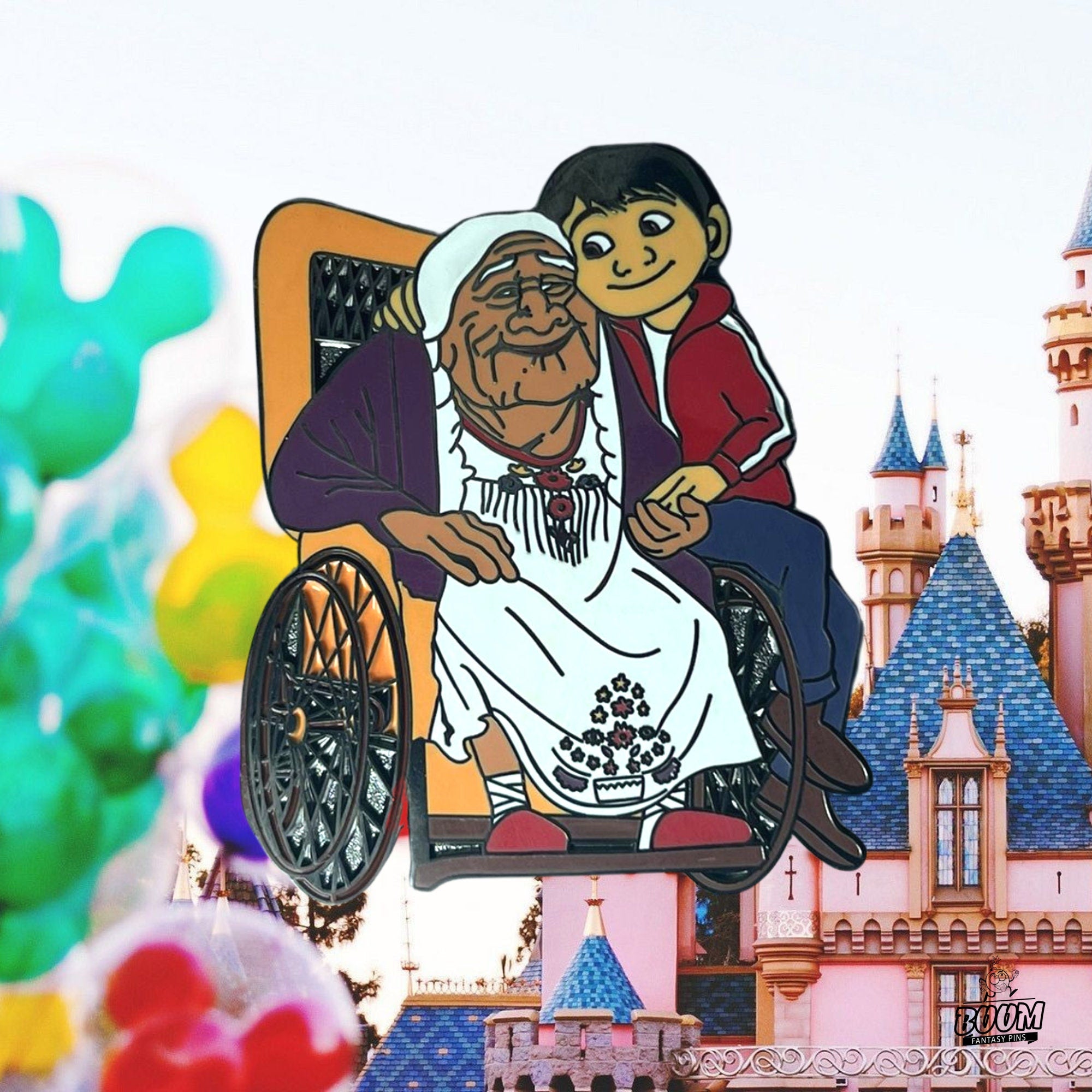 Pin – Miguel Rivera y Mamá Coco de Coco – Disney Fantasy