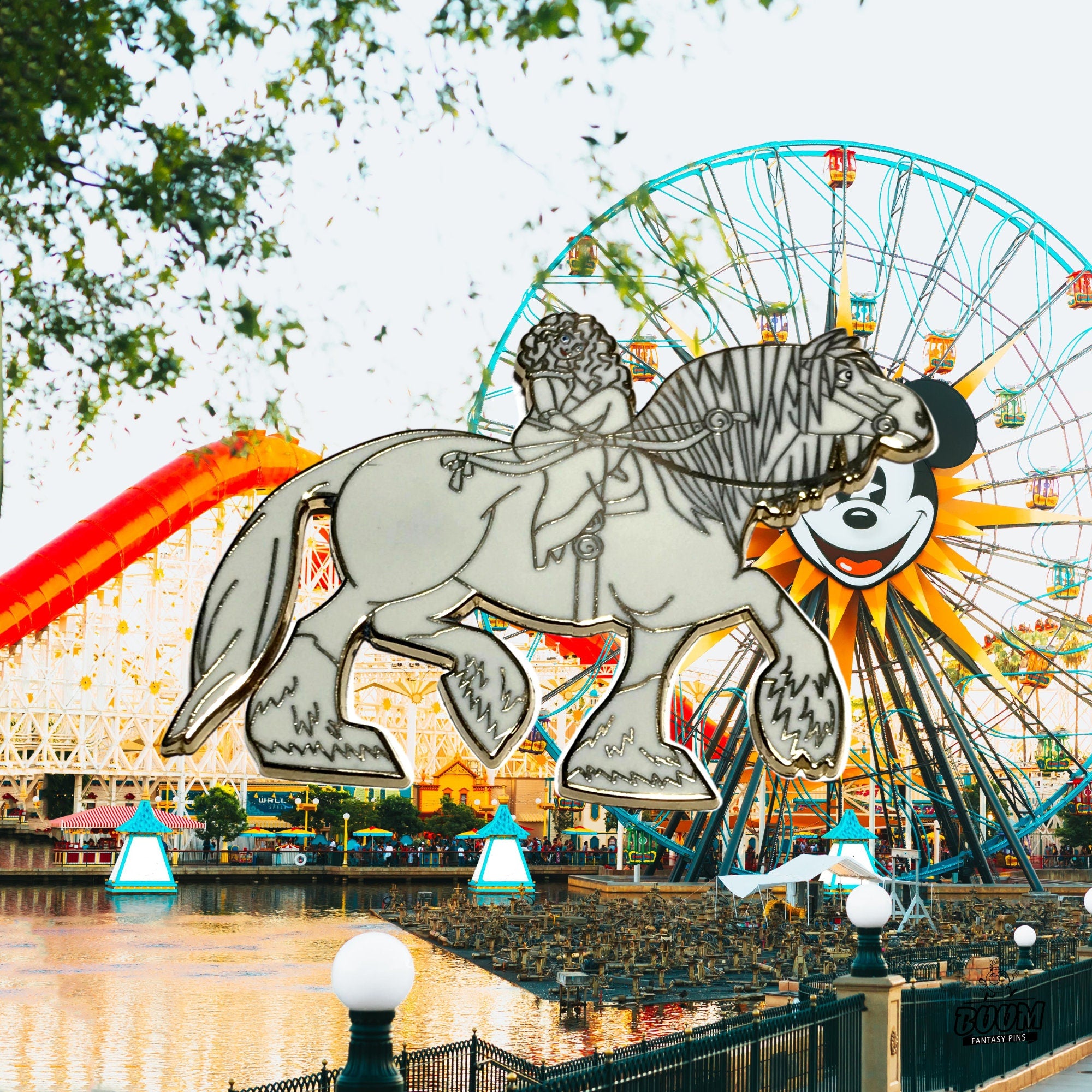 Pin – Princesa Mérida de Valiente – Disney Fantasy