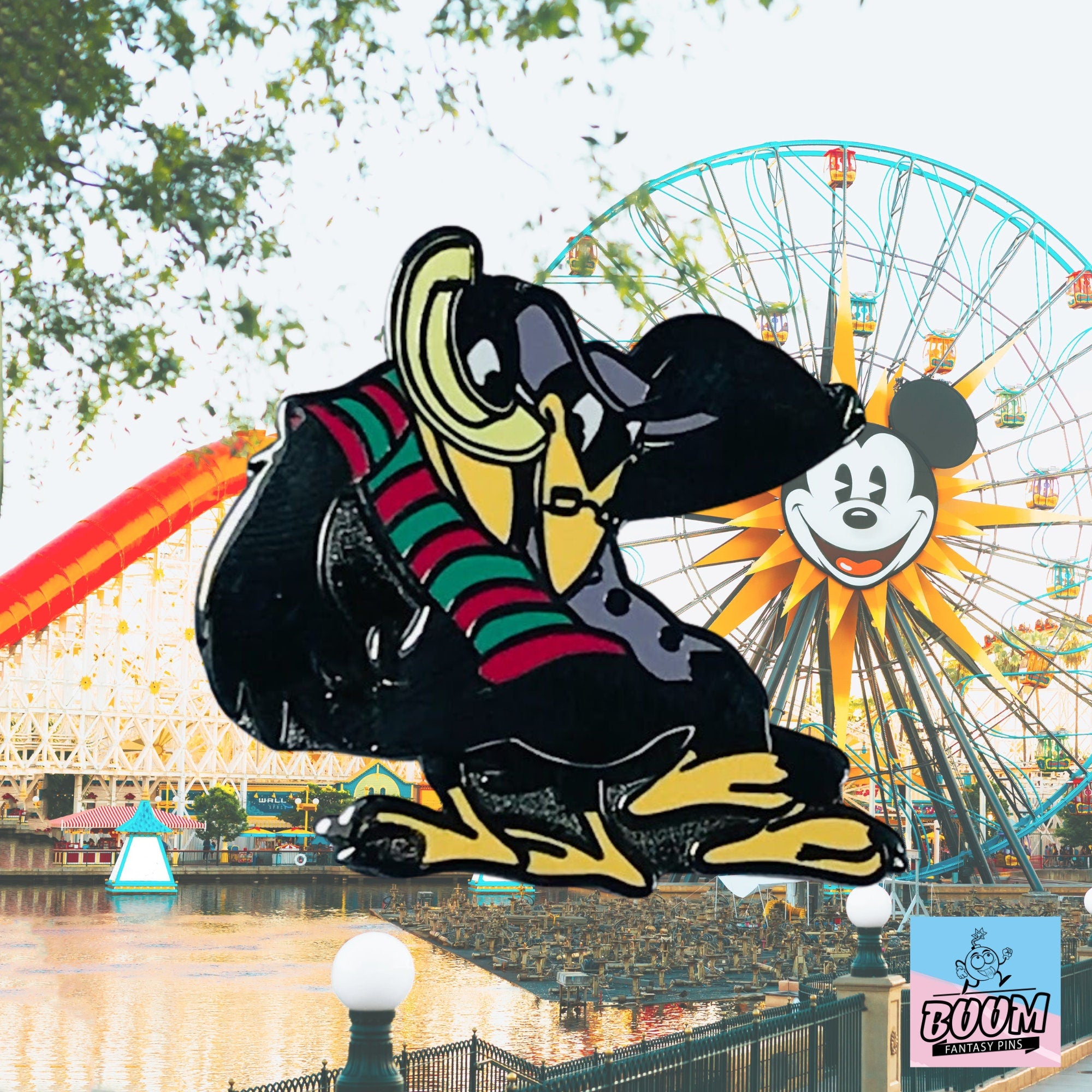 Pin – Raven Jim de Robin Hood – Disney Fantasy