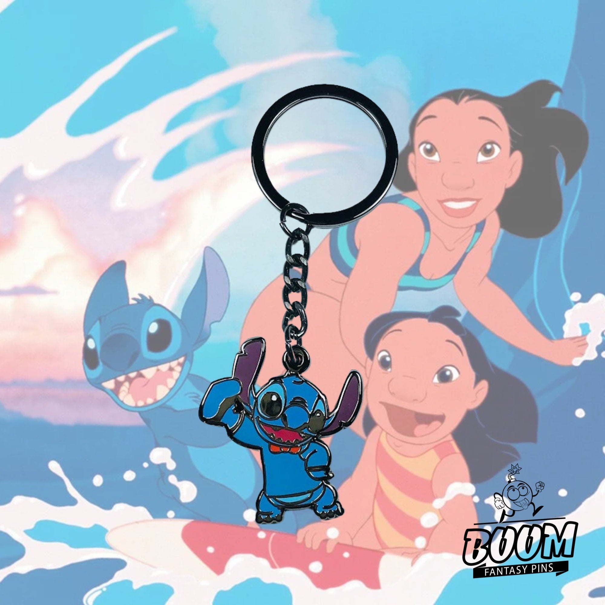 Porte-clés – Stitch Expérience 626 de Lilo &amp; Stitch – Disney Fantasy