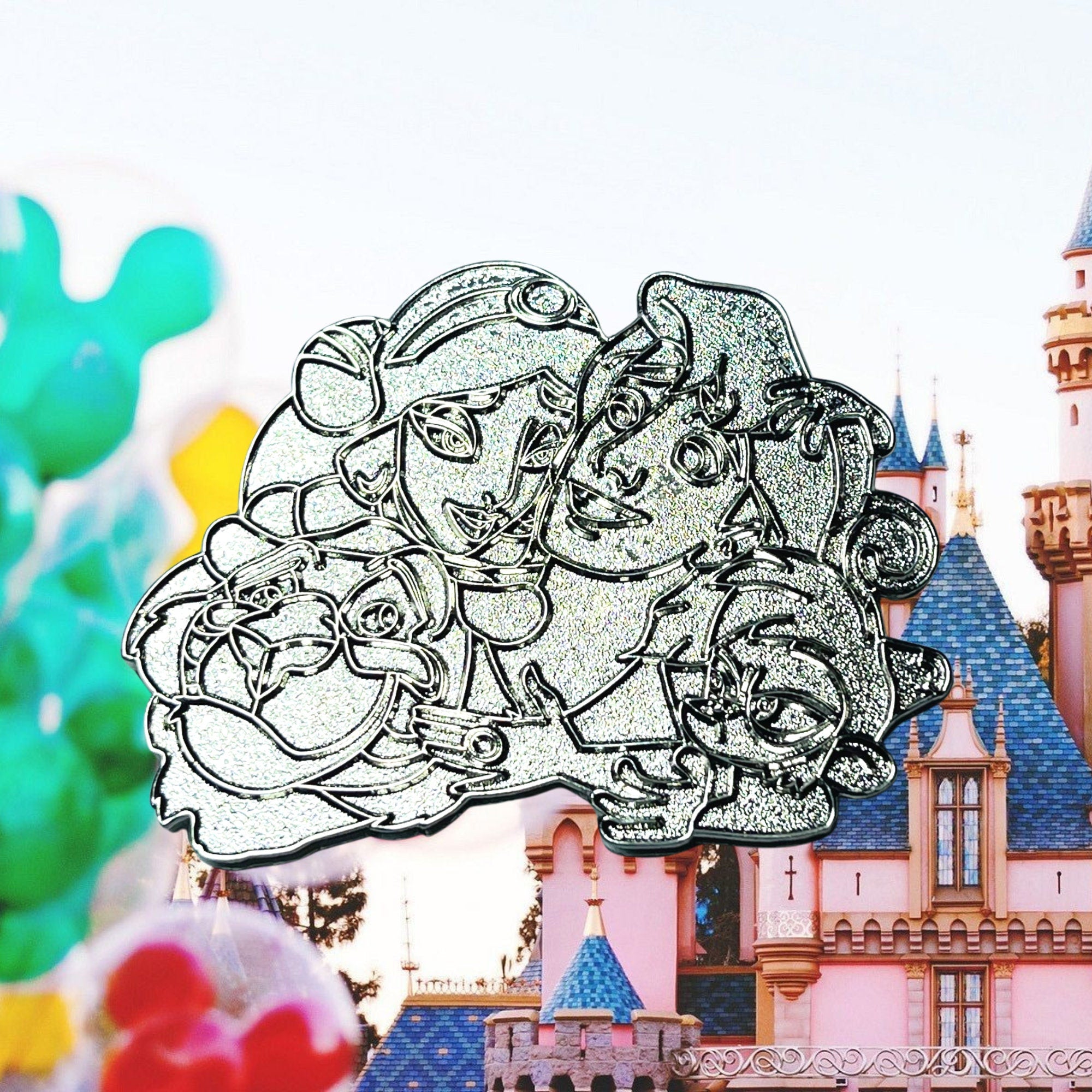 Pin – Princesa Jasmine y Aladdin de Aladdin – Disney Fantasy