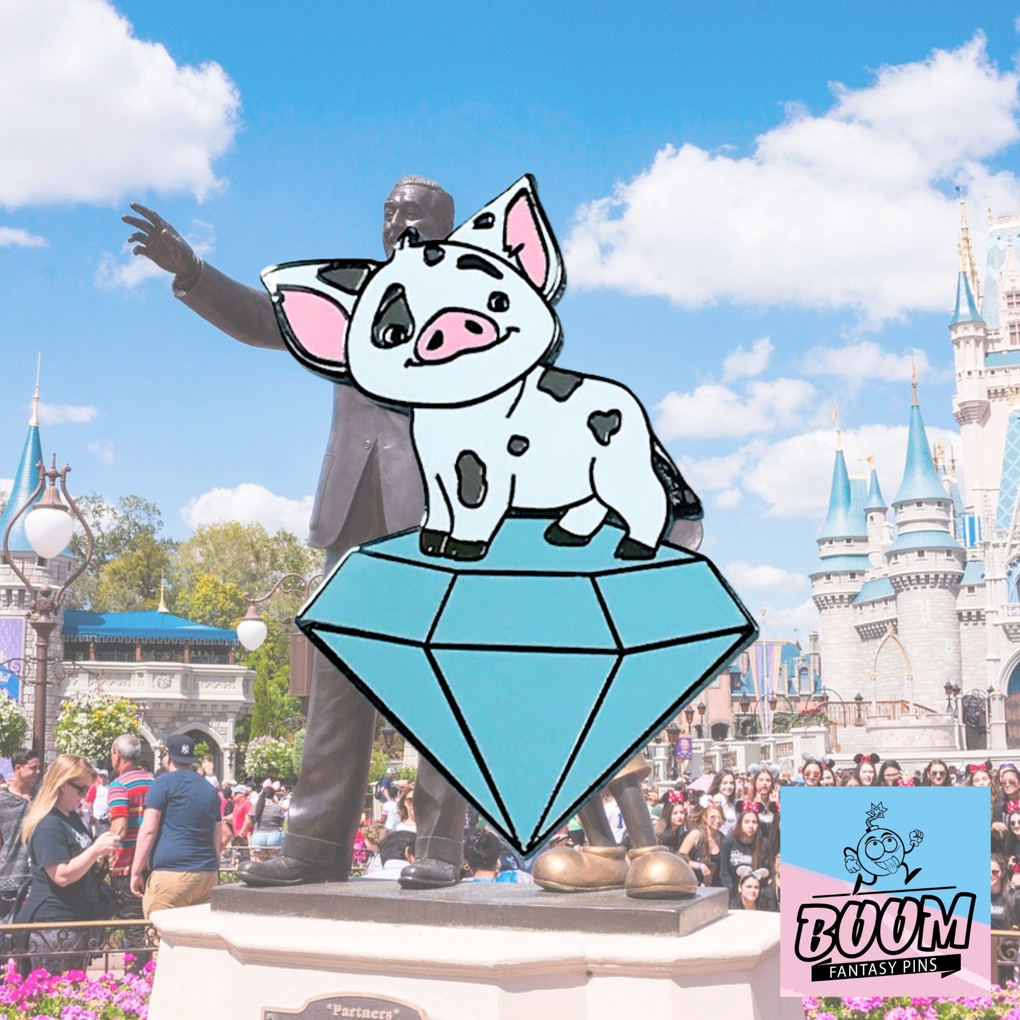 Pin – Pua from Moana – Disney Fantasy