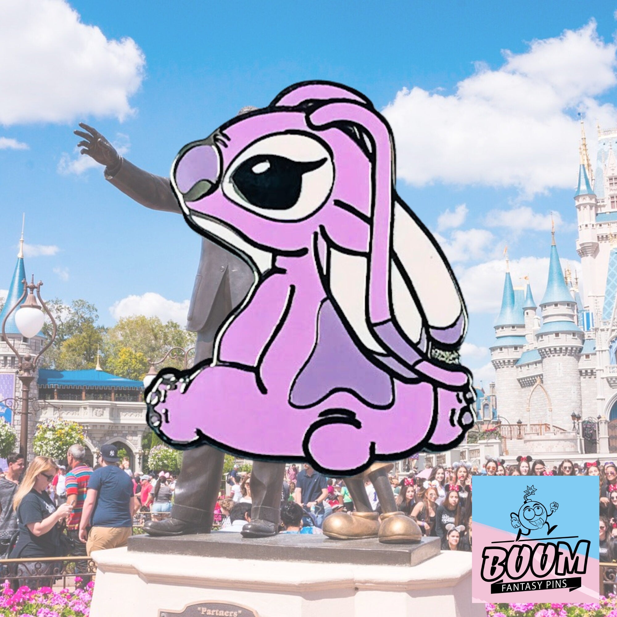 Pin – Angel Stitch from Lilo and Stitch – Disney Fantasy