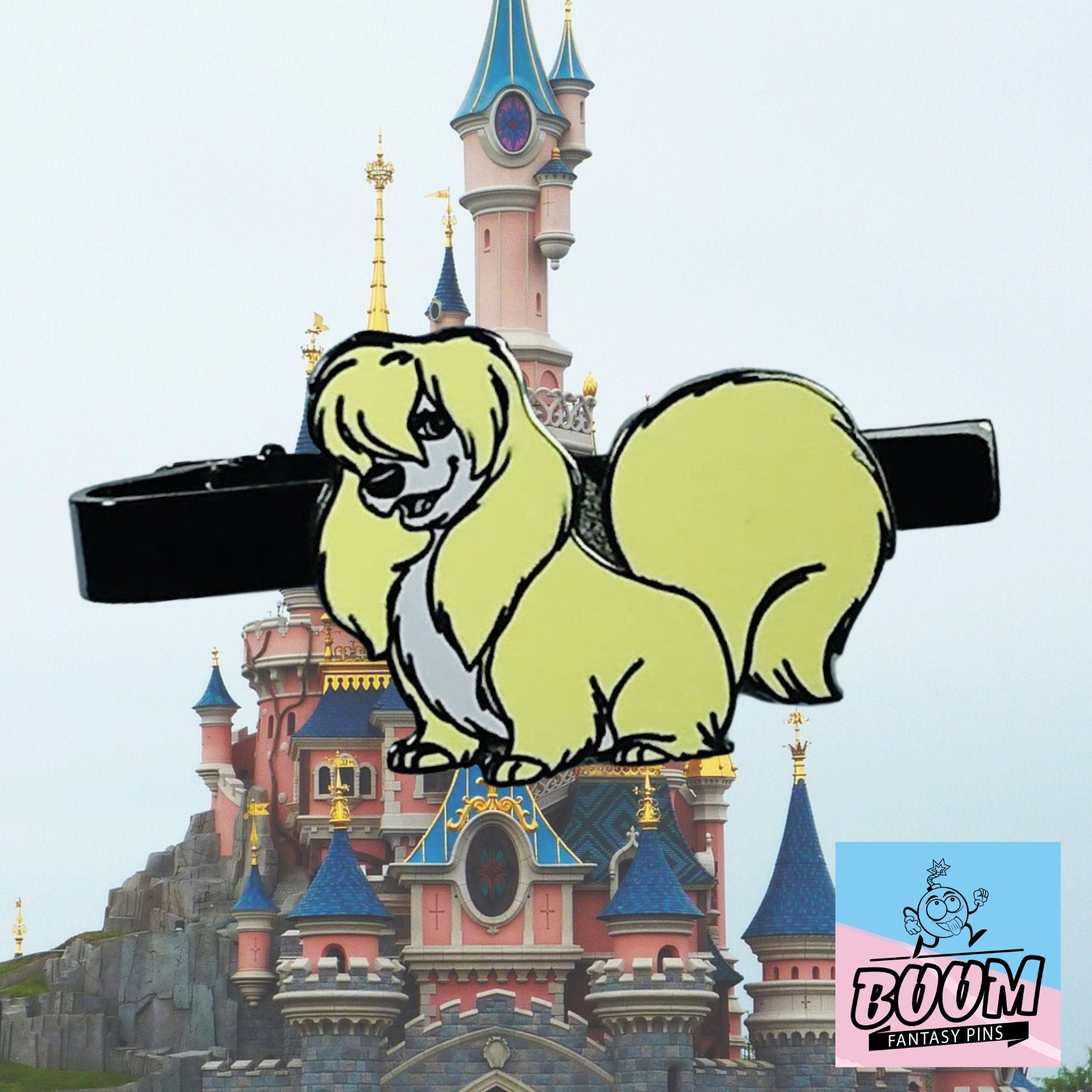 Pinza de corbata – Pinza de La Dama y el Vagabundo – Disney Fantasy