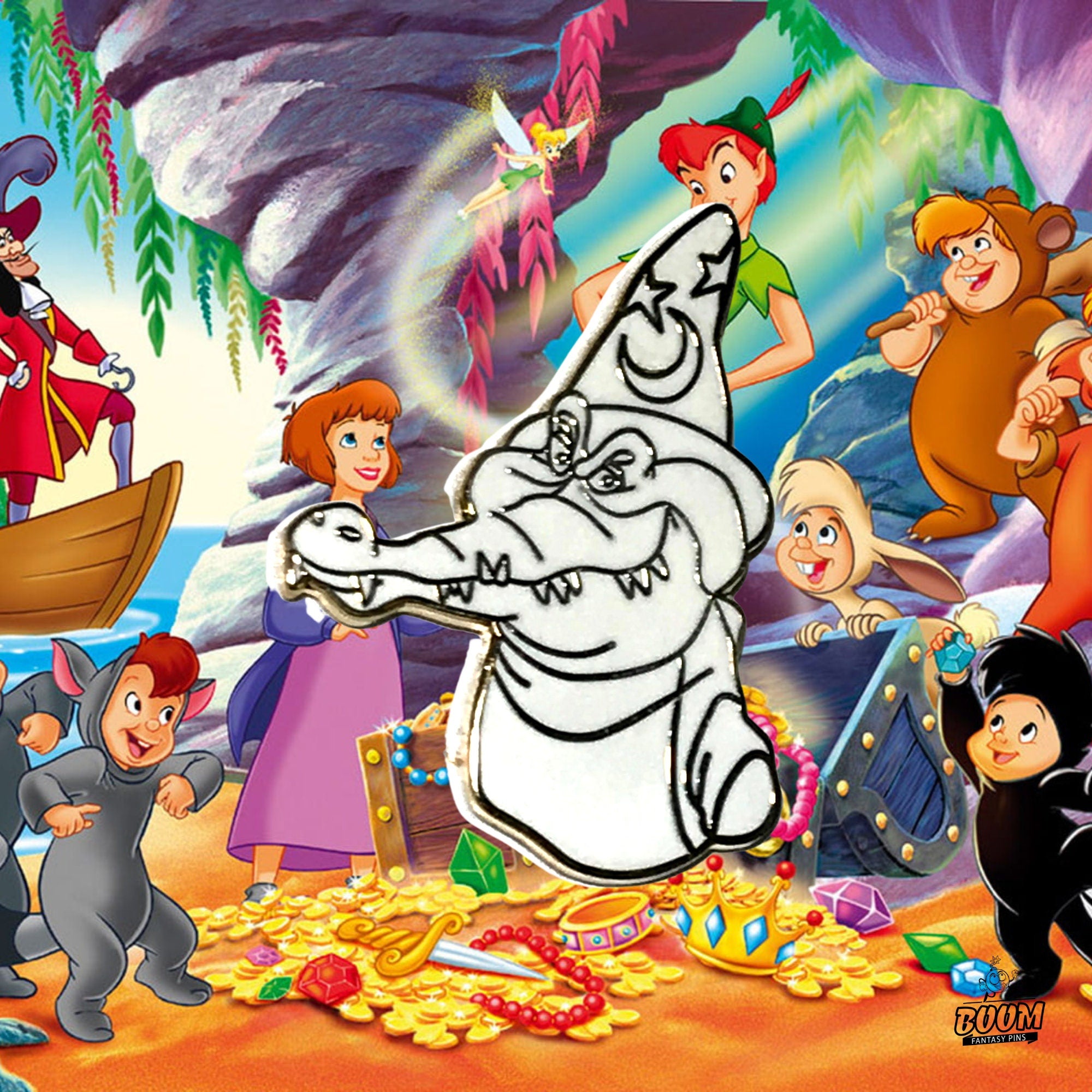 Pin's – Crocodile Tic Toc de Peter Pan – Disney Fantasy