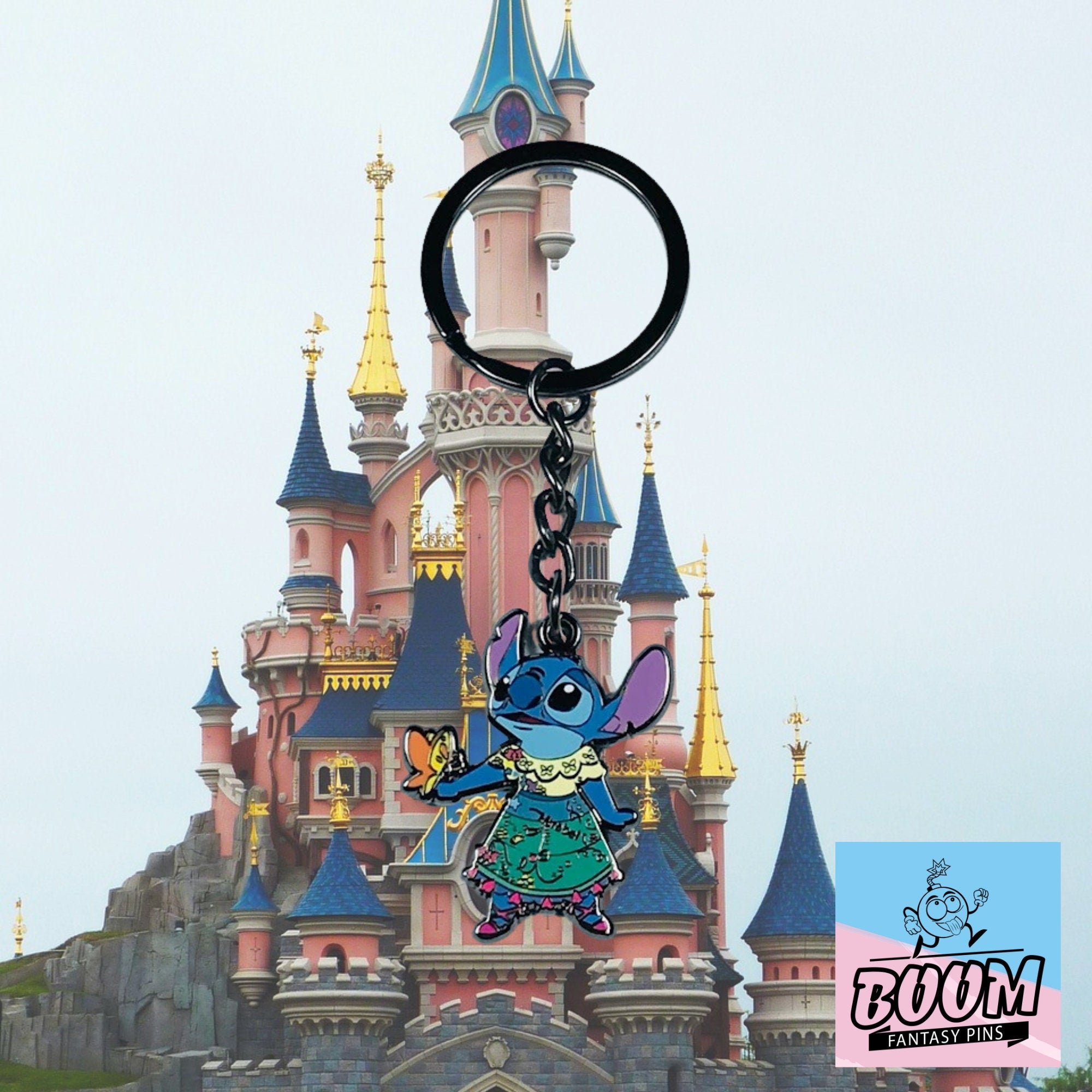 Porte-clés – Stitch Expérience 626 de Lilo &amp; Stitch – Disney Fantasy