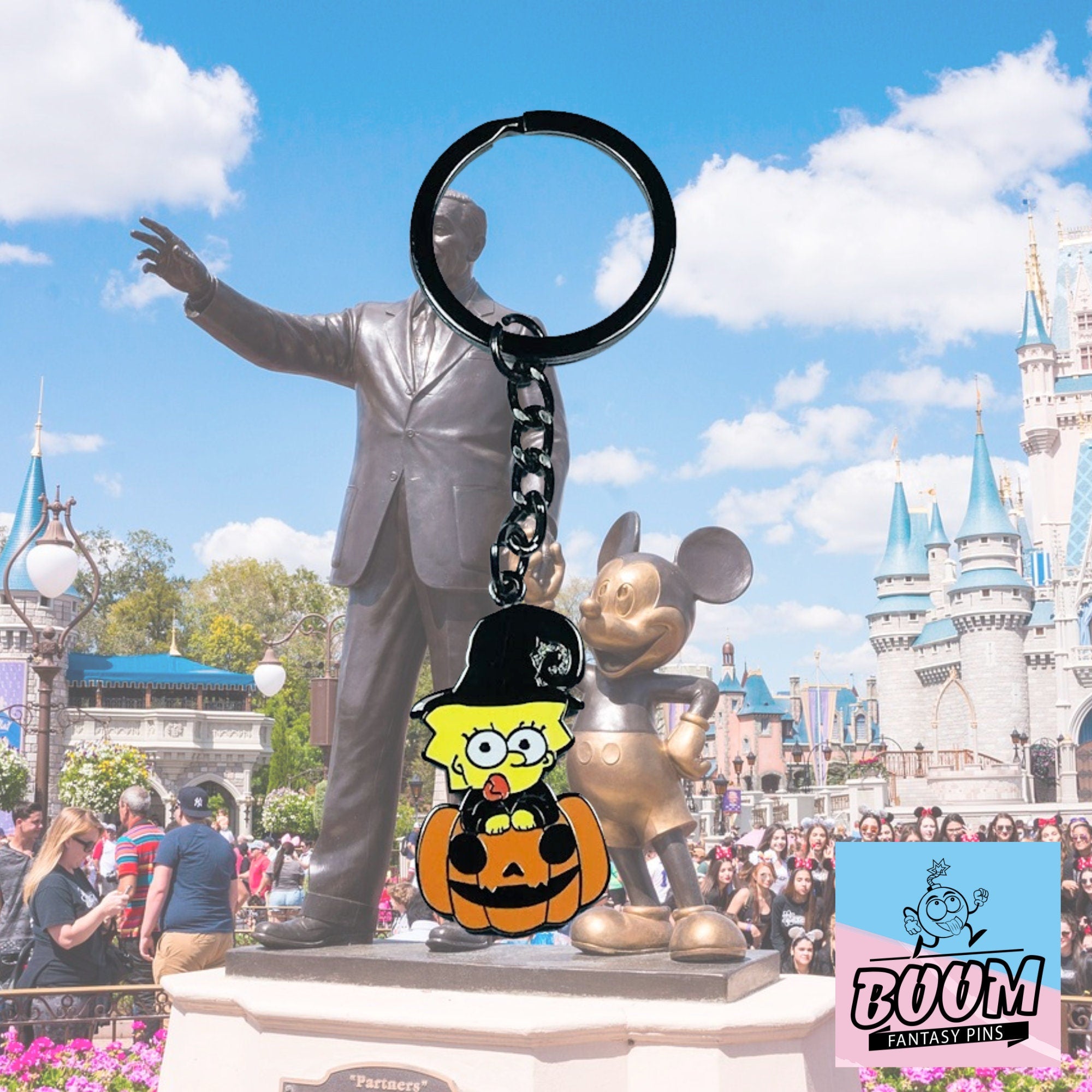 Llavero – Maggie Simpson de Los Simpson – Disney Fantasy