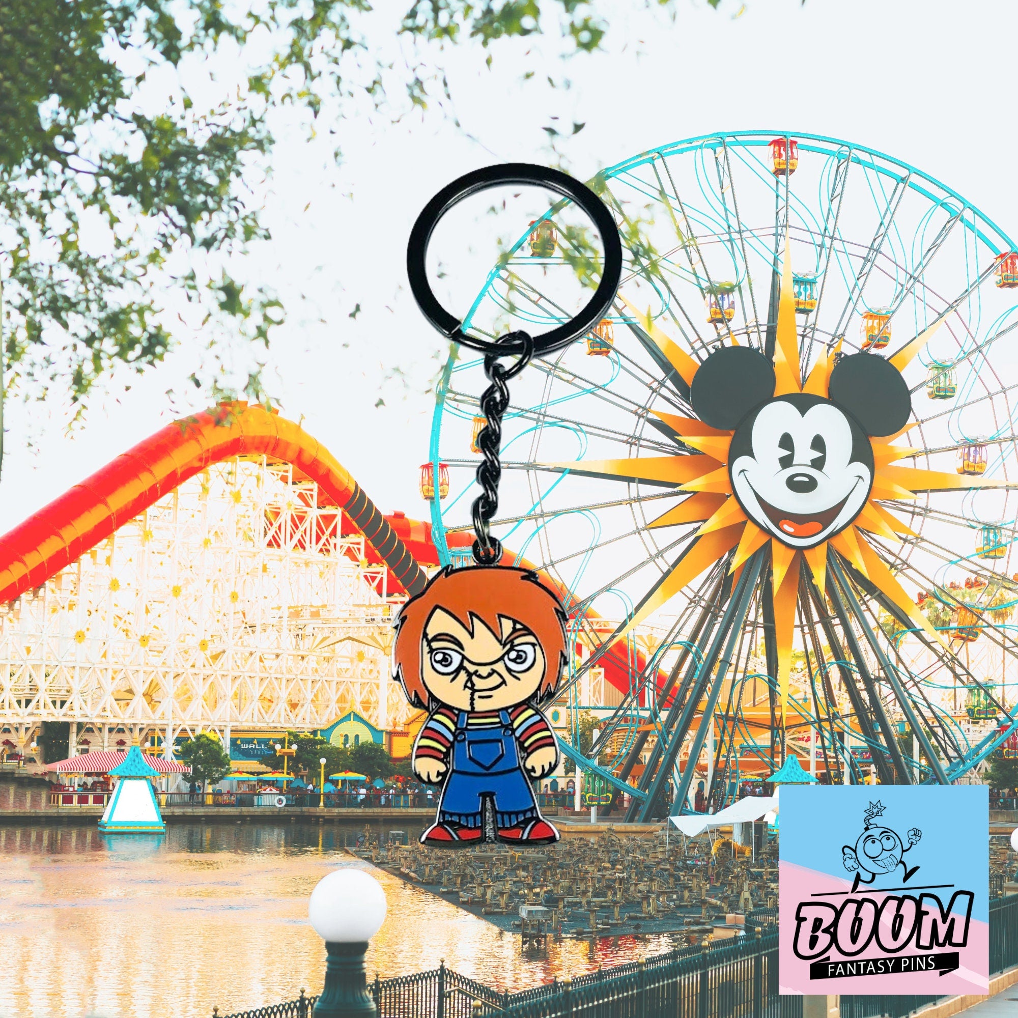 Llavero – Chucky de Child's Play – Franquicia de terror