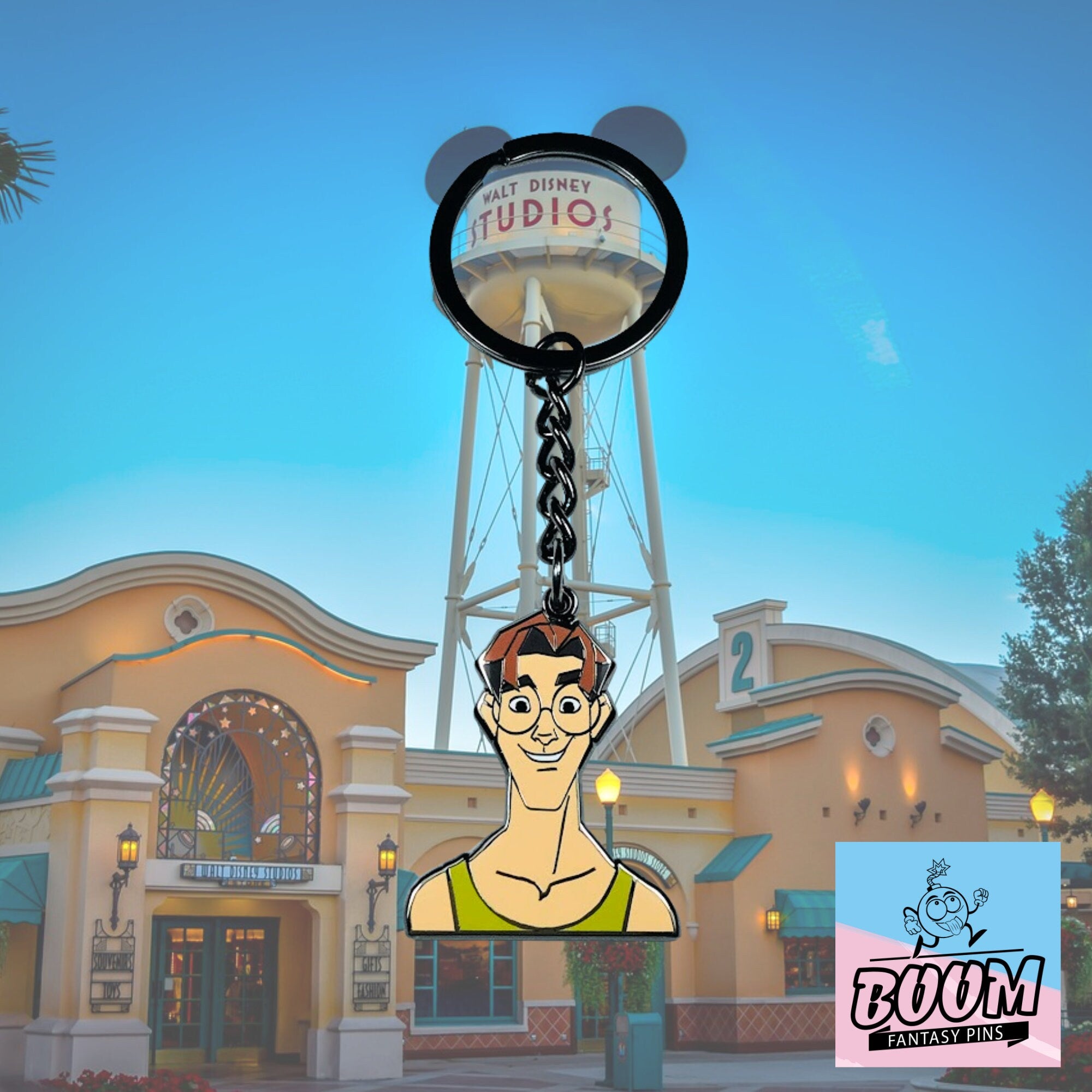 Porte-clés – Milo James Thatch d'Atlantide, l'empire perdu – Disney Fantasy