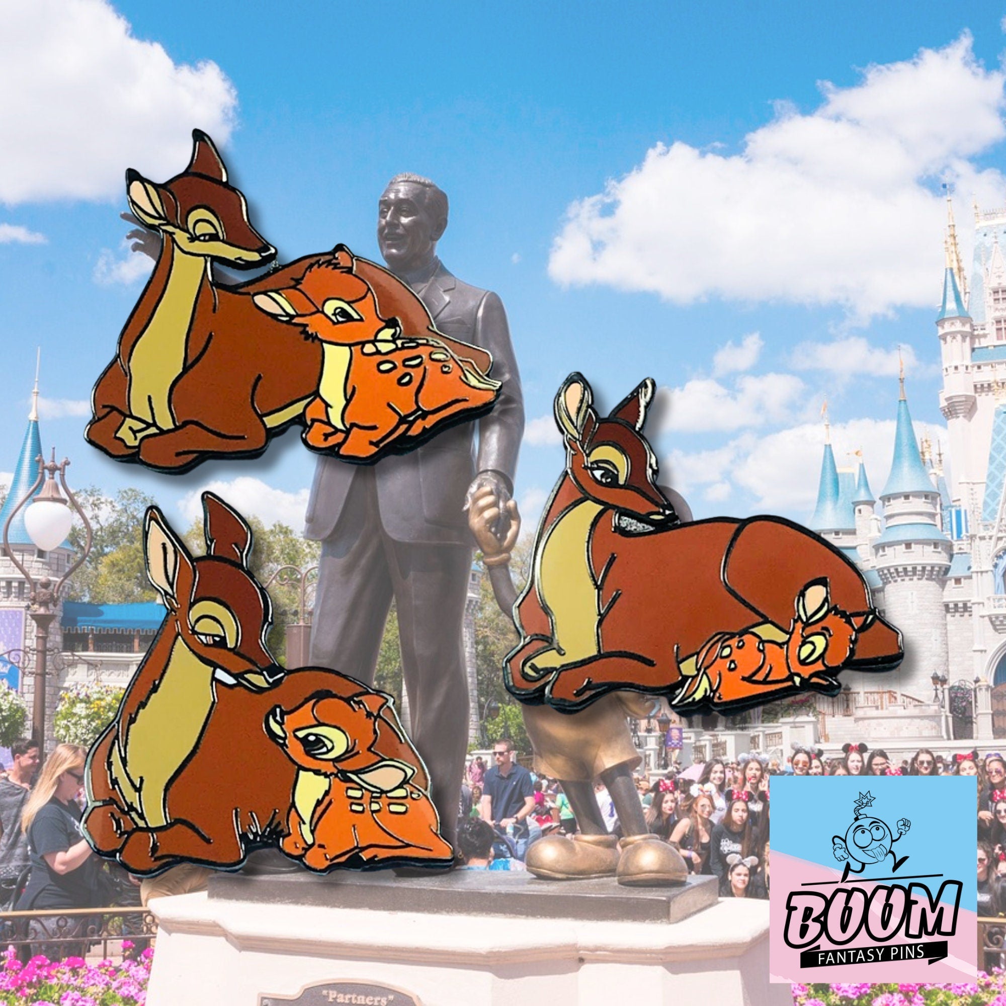 Épingle – La mère de Bambi du film Bambi – Disney Fantasy