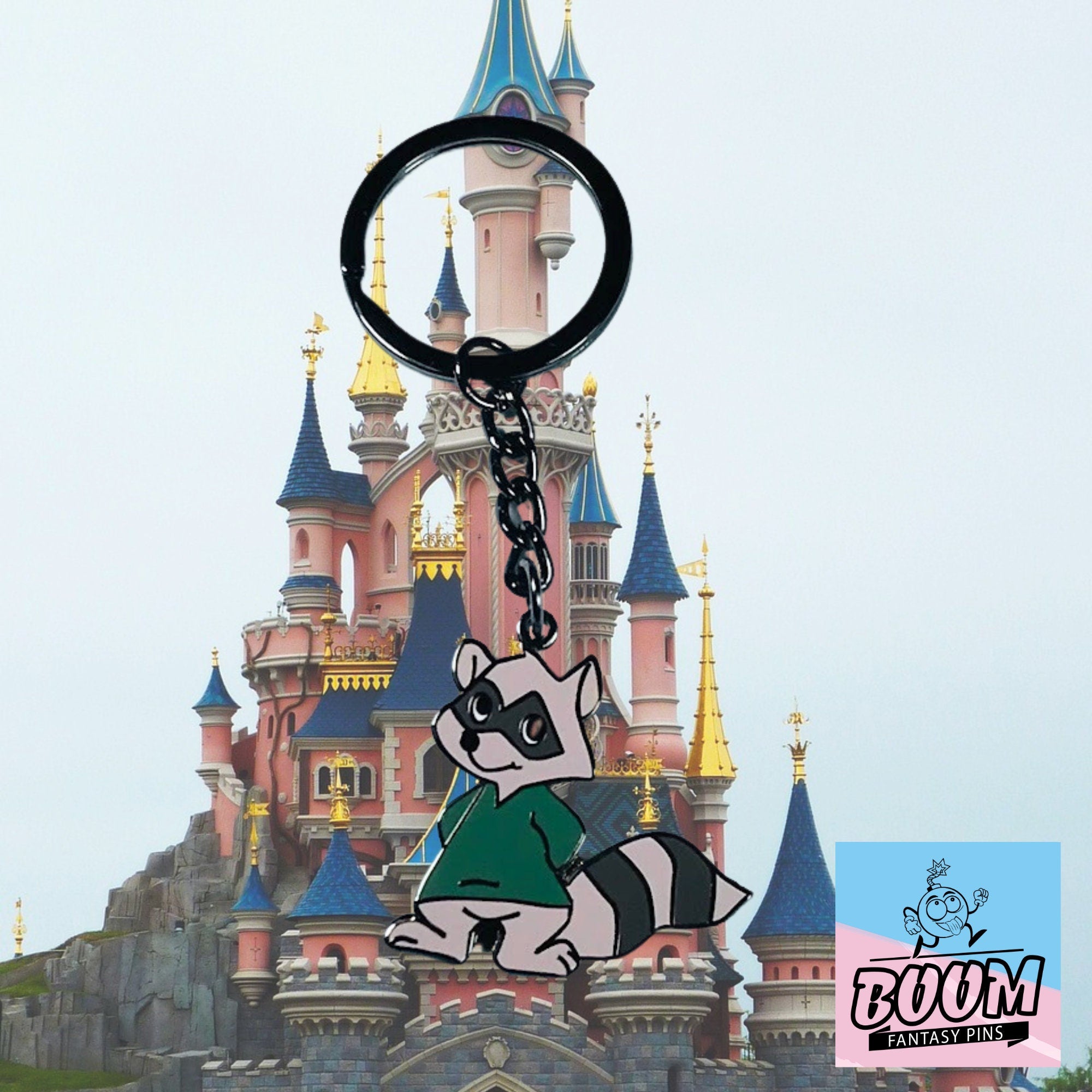 Porte-clés – Trigger le raton laveur de Robin des Bois – Disney Fantasy