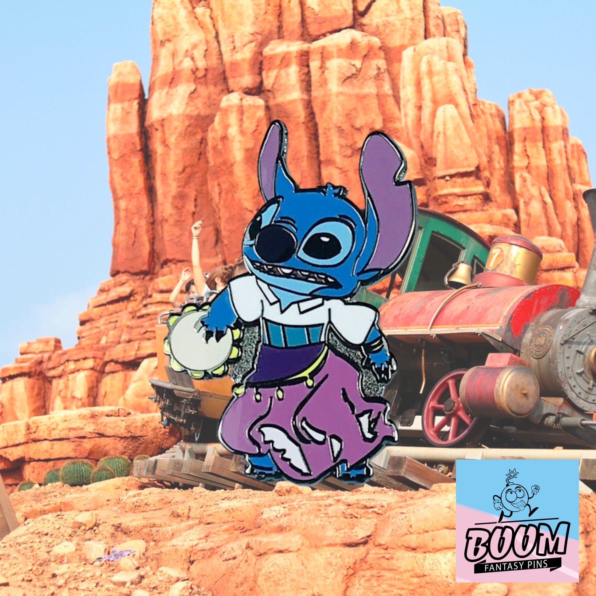 Épingle – Expérience 626 Stitch en Esmeralda de Lilo &amp; Stitch – Disney Fantasy