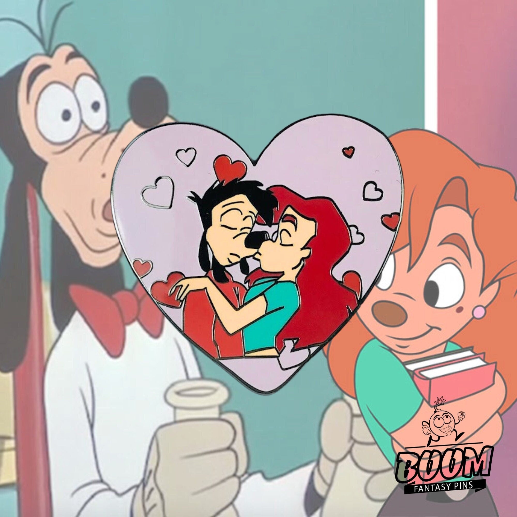 Pin – Goofy y Roxanne de Una película de Goofy – Disney Fantasy