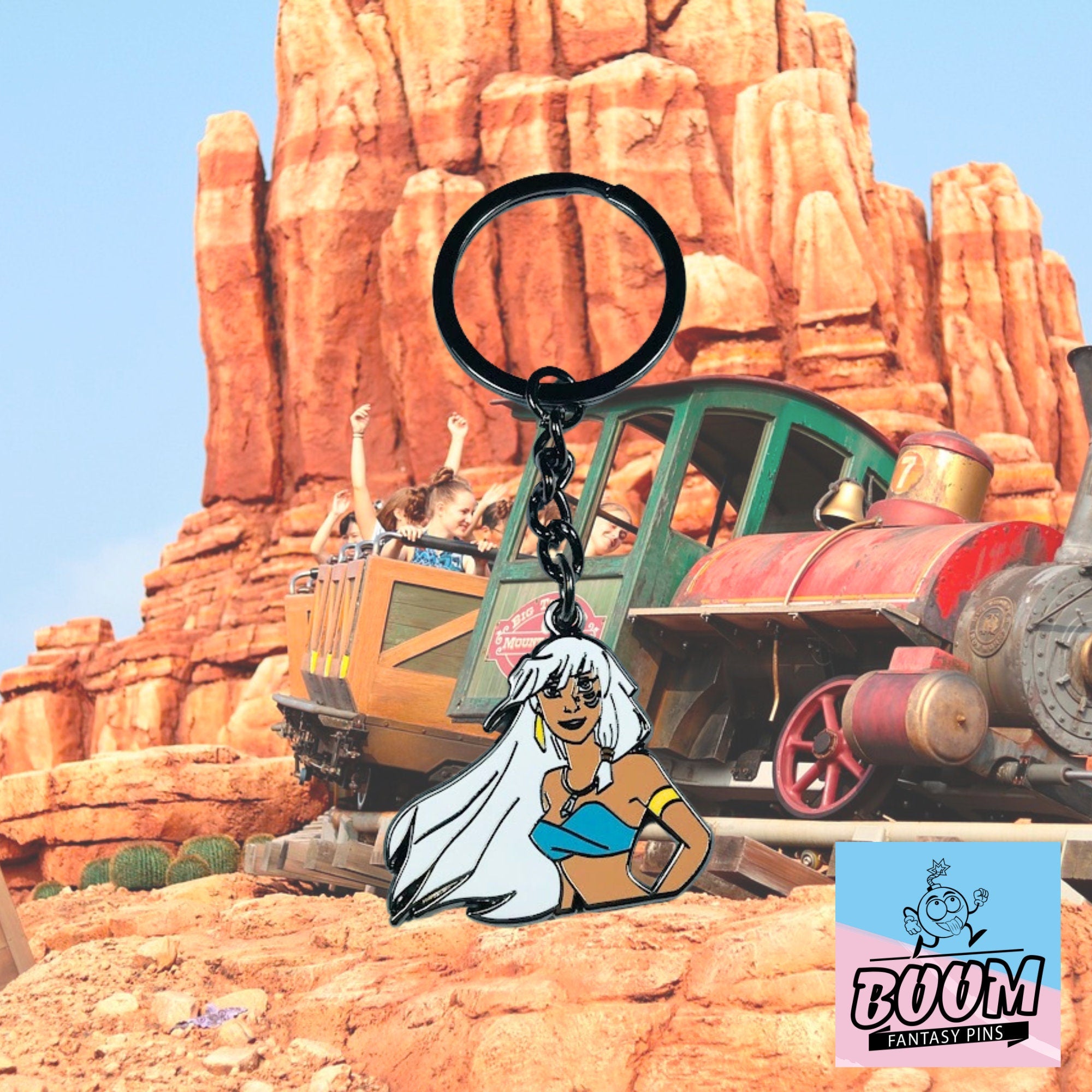 Porte-clés – Reine Kida d'Atlantide, l'empire perdu – Disney Fantasy