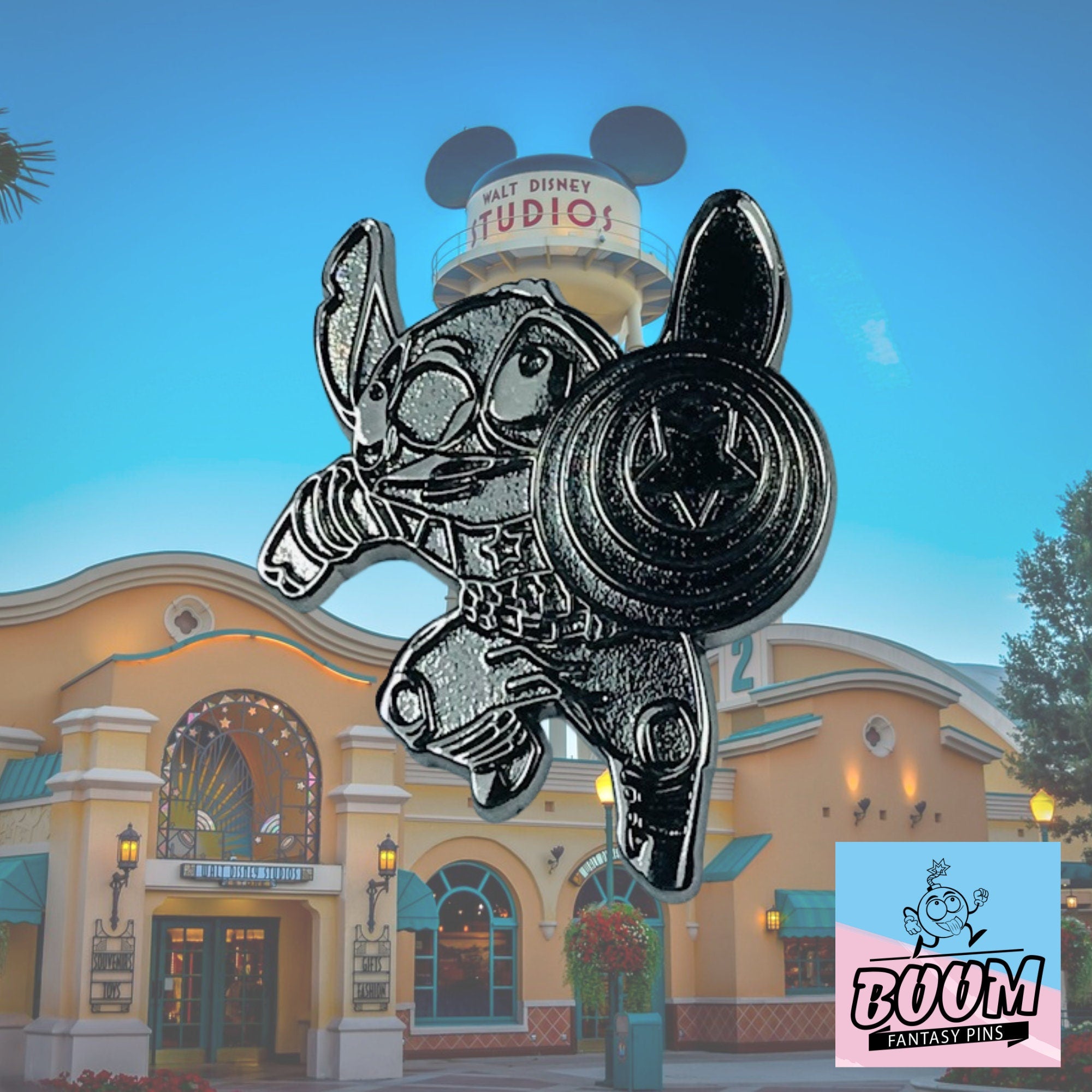 Épingle – Expérience 626 Stitch en Captain America de Lilo &amp; Stitch Disney Fantasy