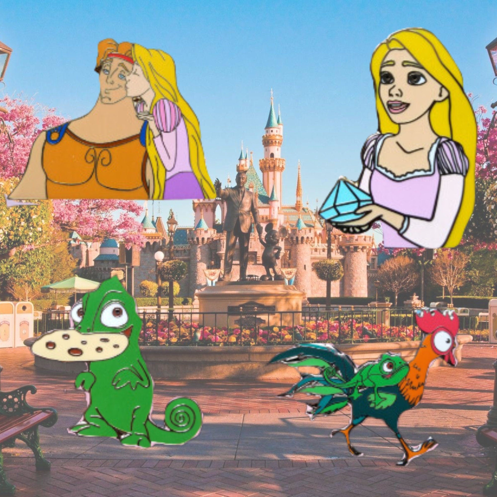 Pin – Rapunzel de Enredados – Disney Fantasy