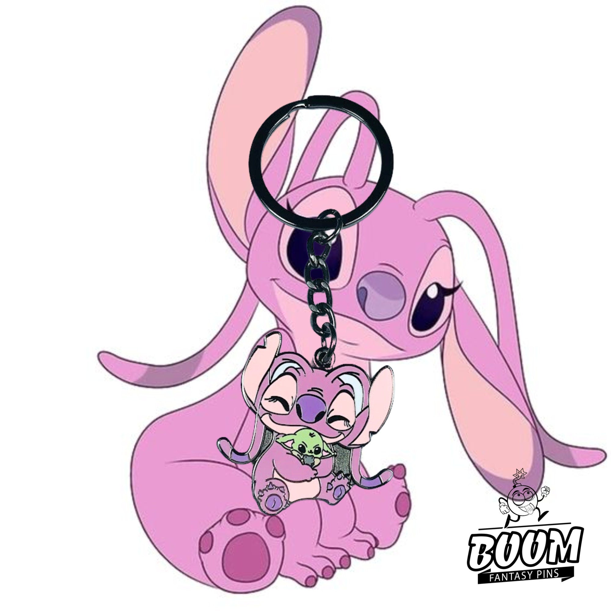 Porte-clés – Ange de Lilo &amp; Stitch – Disney Fantasy