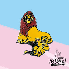 Pin – Mufasa y Simba de El Rey León – Disney Fantasy