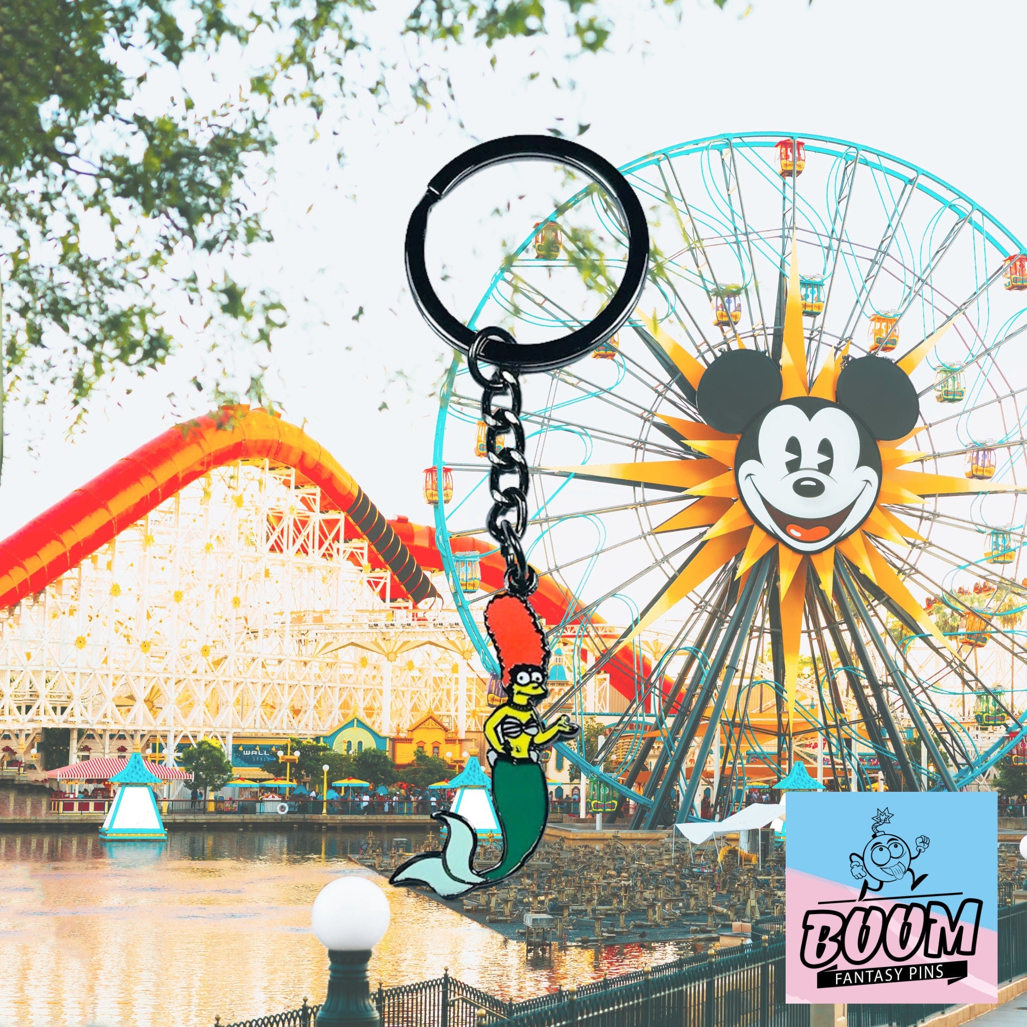 Porte-clés – Marge Simpson des Simpson – Disney Fantasy