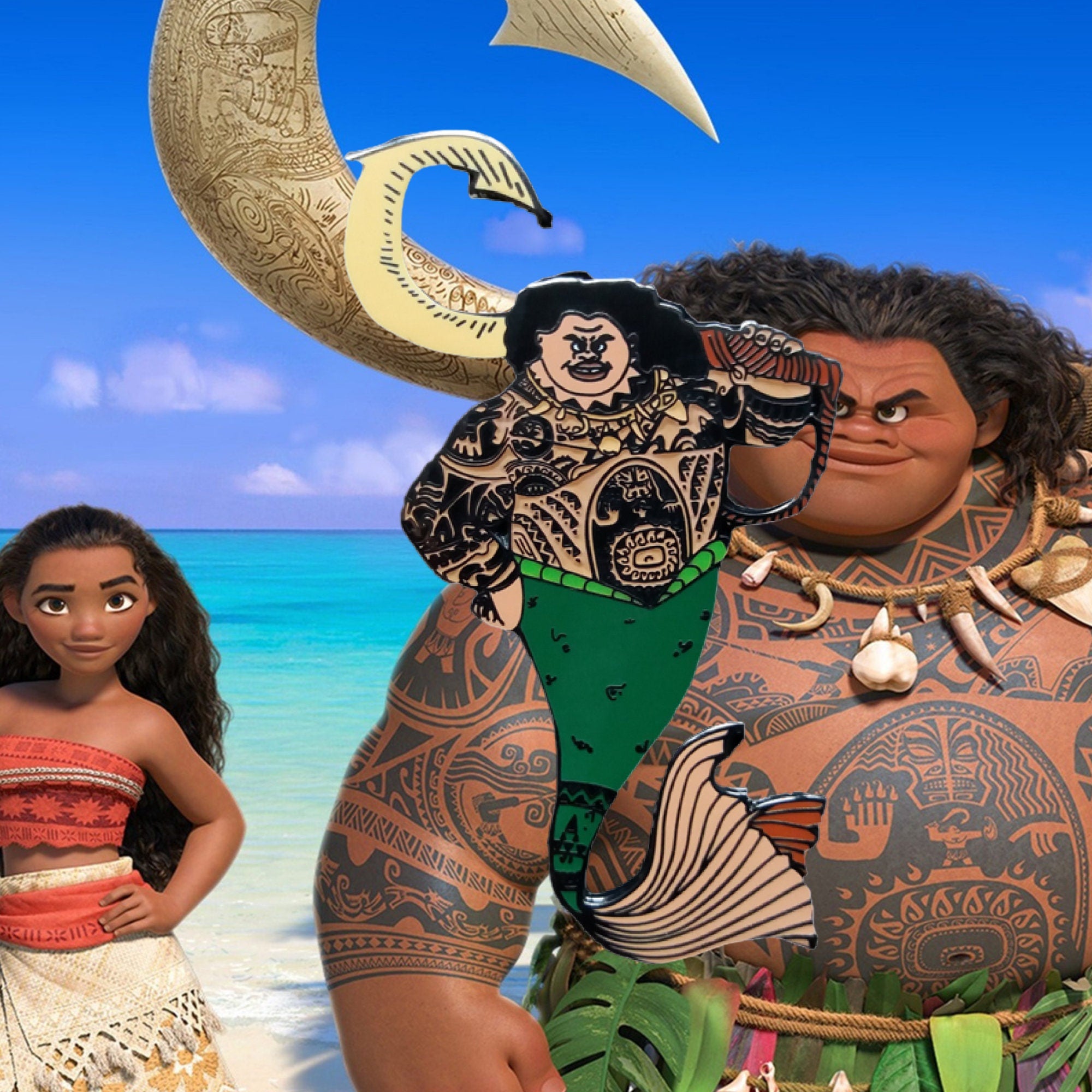 Pin – Maui from Moana – Disney Fantasy