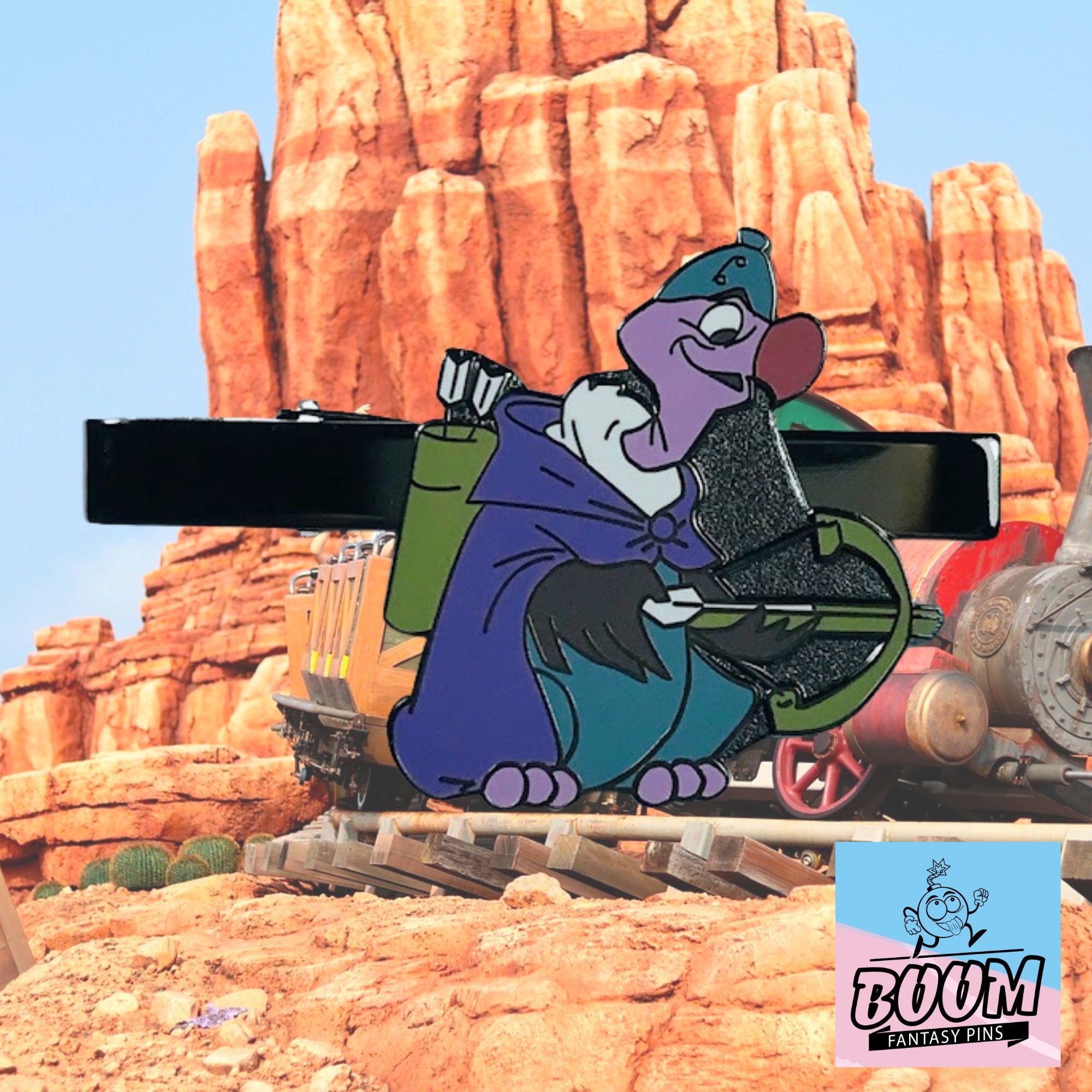 Pince à cravate – Nutsy de Robin des Bois – Disney Fantasy