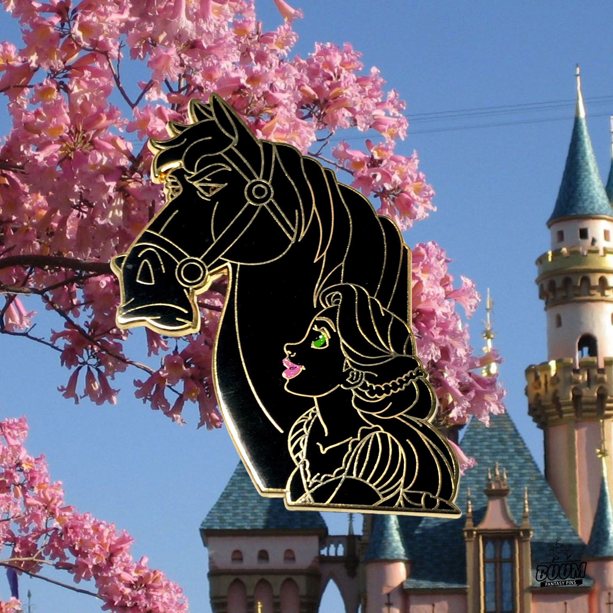 Pin's – Raiponce et Maximus du film Raiponce – Disney Fantasy