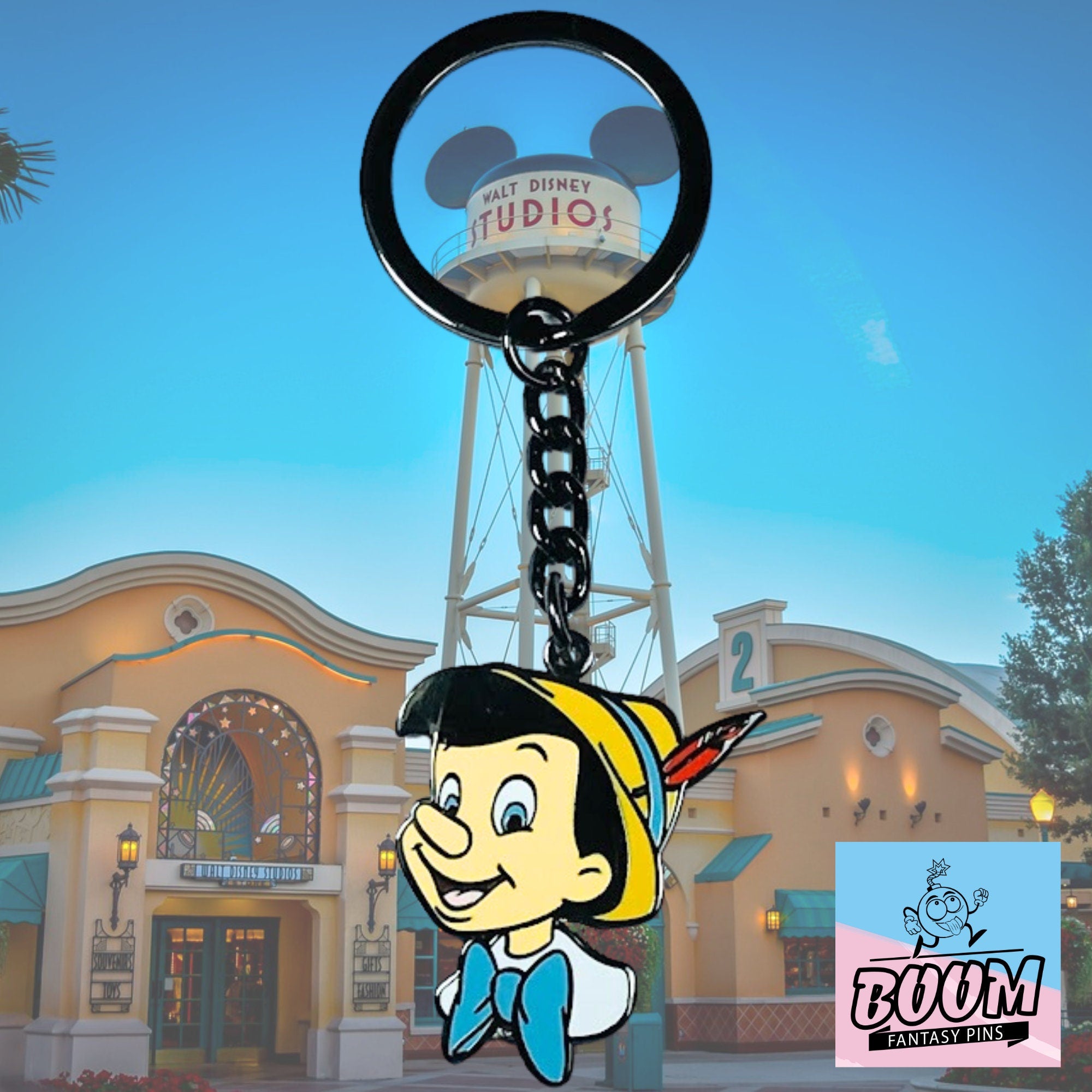 Porte-clés – Pinocchio du film Pinocchio – Disney Fantasy