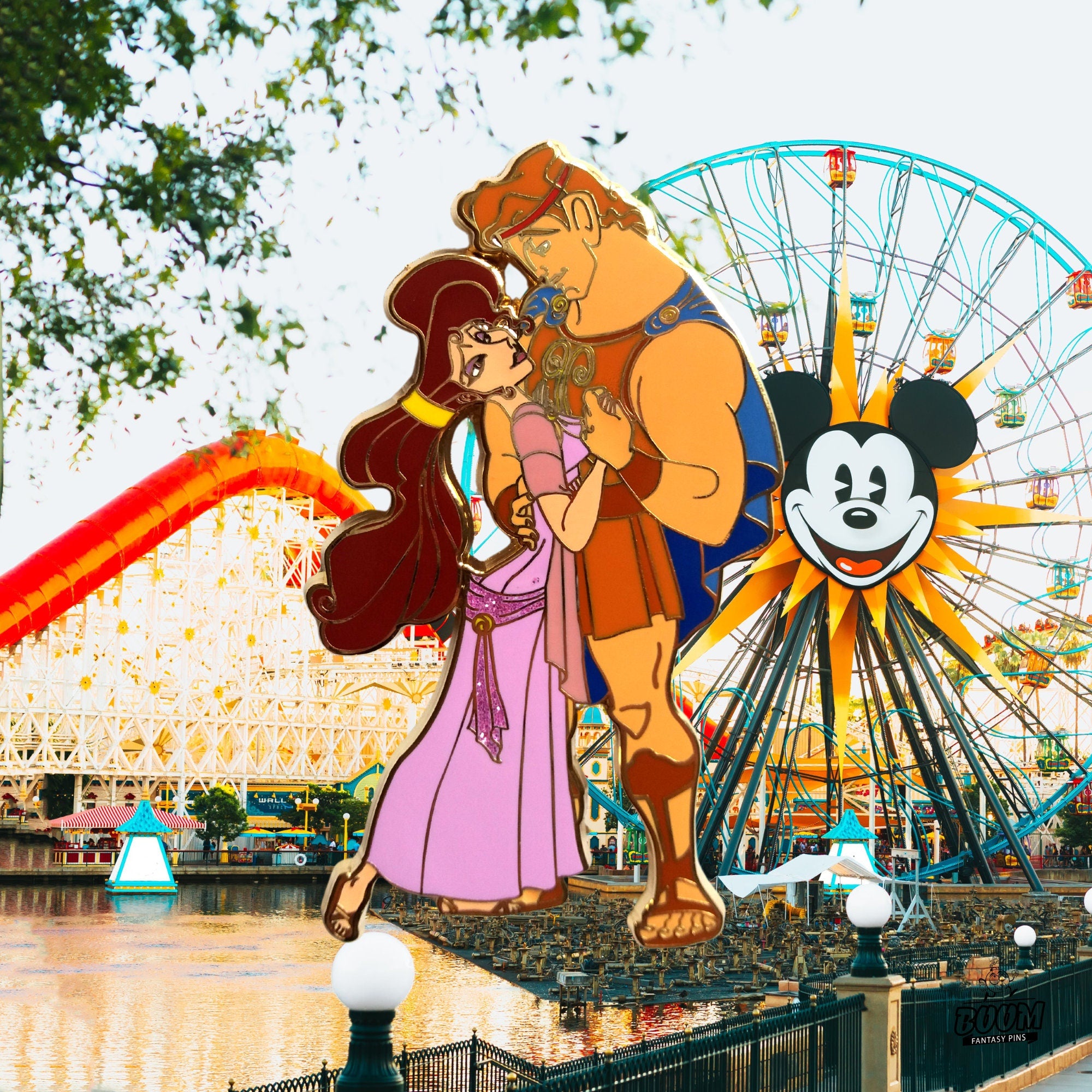 Pin – Hercules and Megara from Hercules – Disney Fantasy