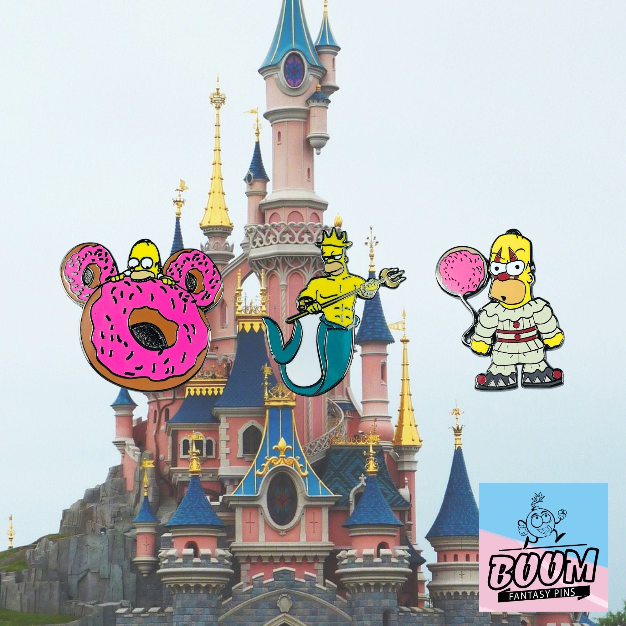 Pin – Homer Simpson de Los Simpson – Fantasía Disney