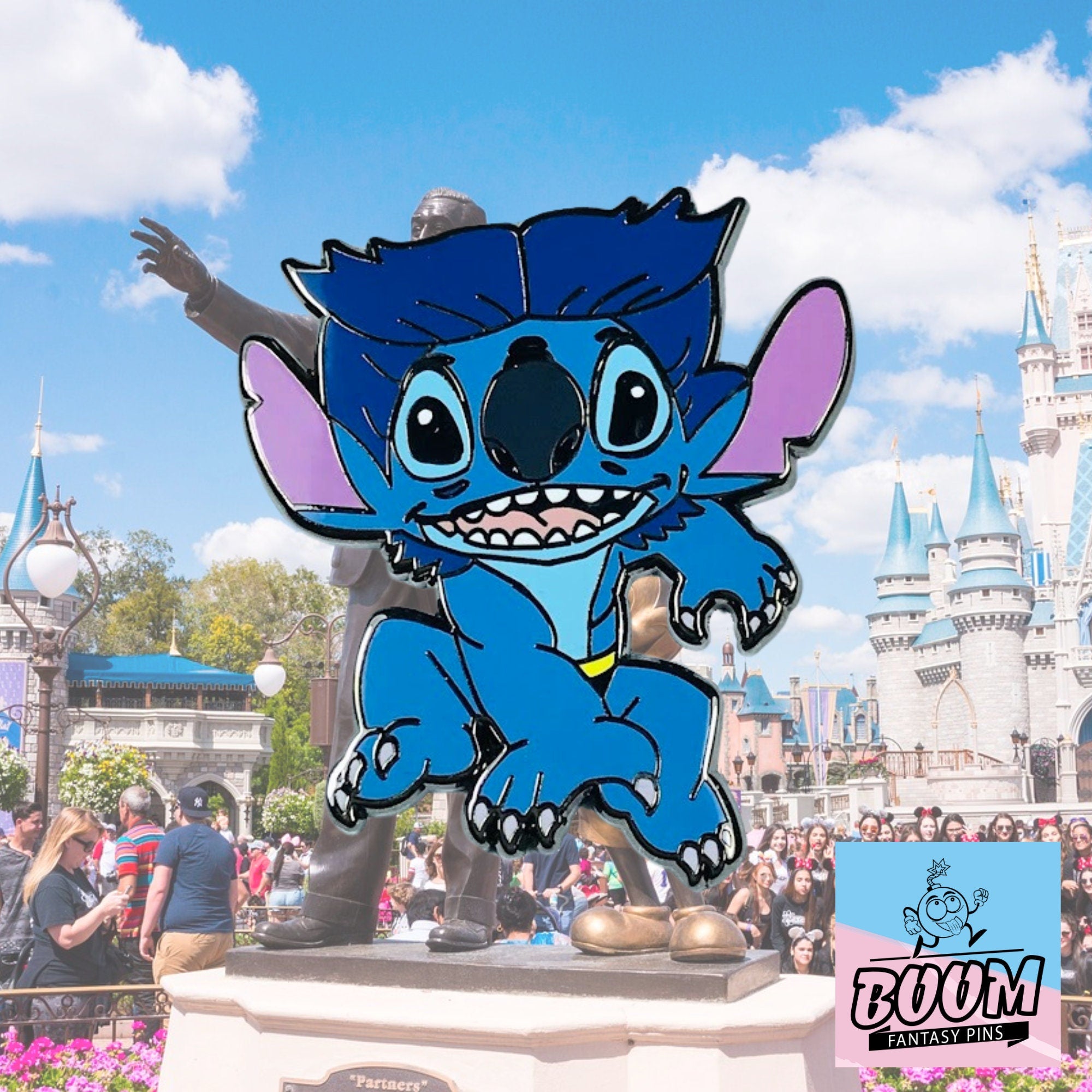 Pin – Stitch como Hank McCoy de Lilo &amp; Stitch – Disney Fantasy