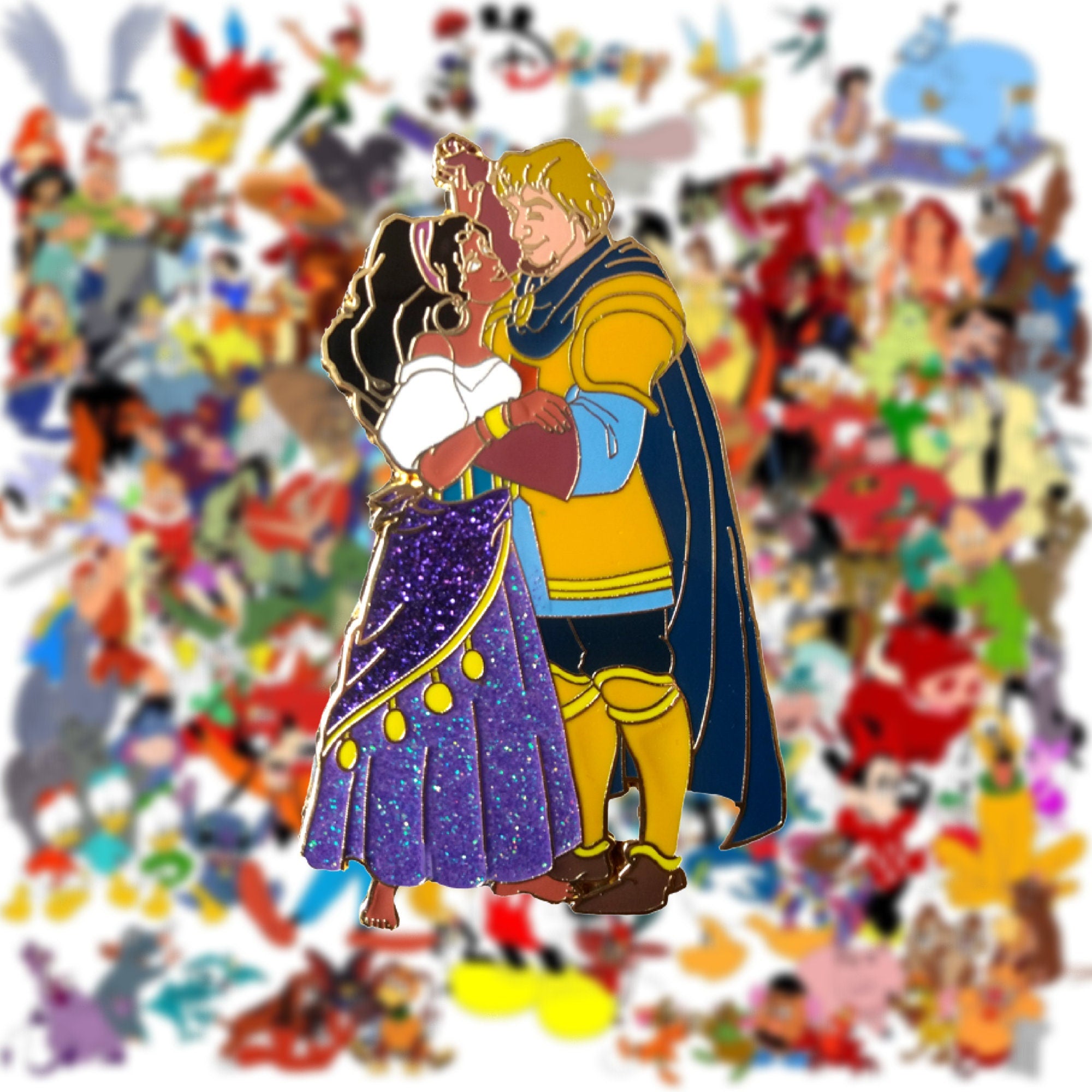 Pin – Esmeralda y Febo de El Jorobado de Notre Dame – Disney Fantasy